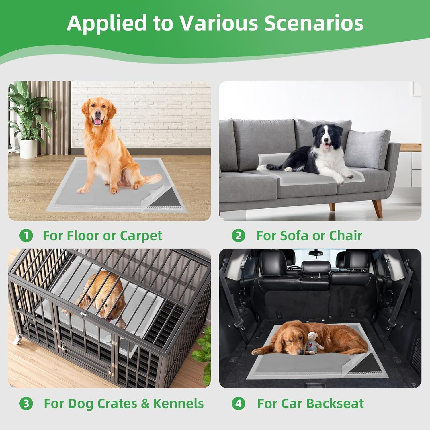 Alfombrillas Desechables para Cachorros DEEP DEAR 76x66 cm - 40 Unidades