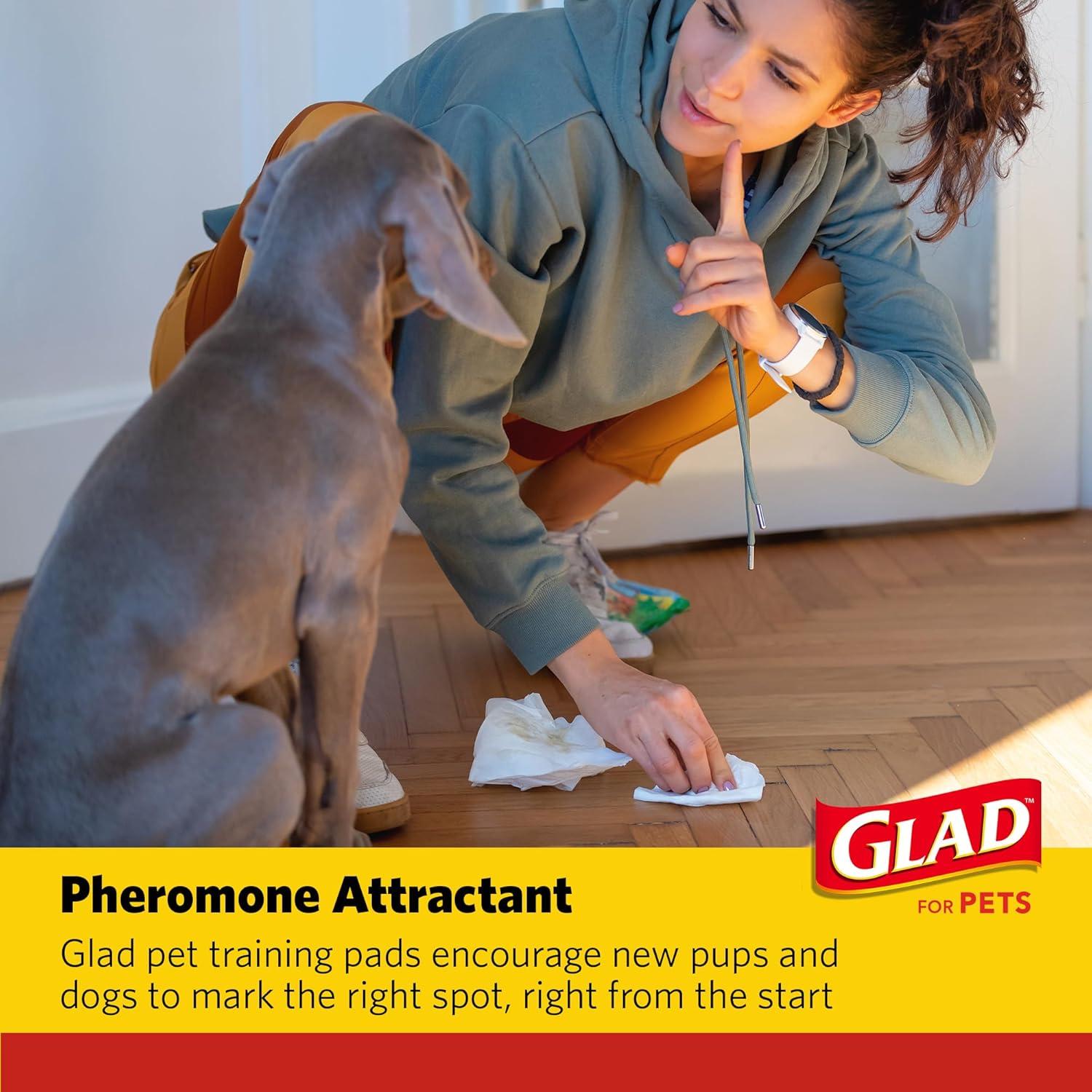 Almohadillas de Entrenamiento Jumbo Glad para Cachorros - 30 Piezas