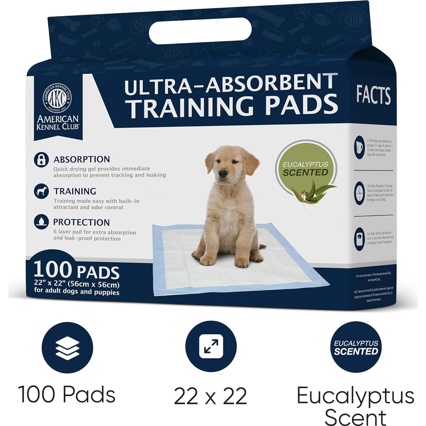 Almohadillas de Entrenamiento para Cachorros EHD 100 Unidades 55.88x55.88 cm