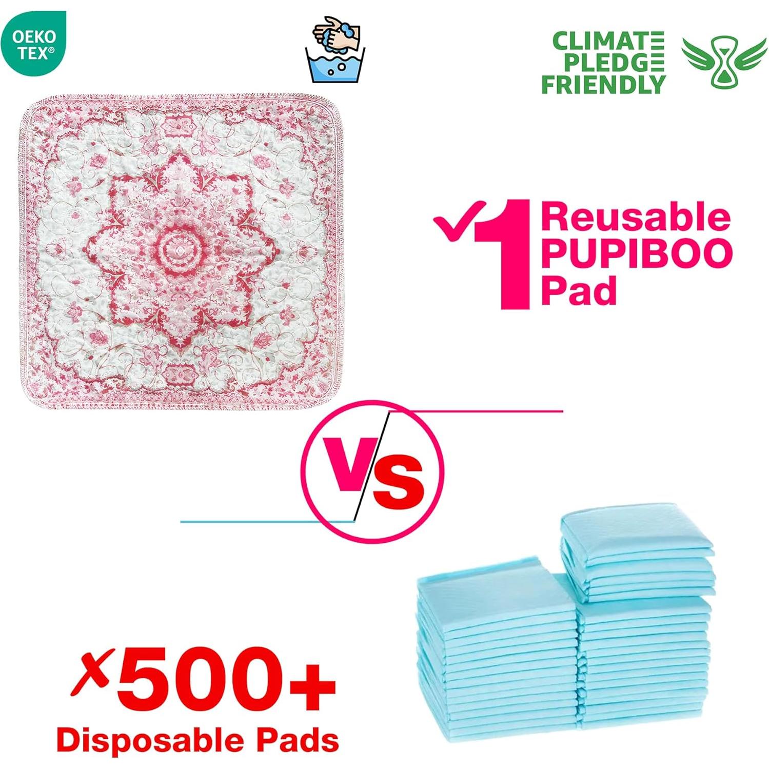 Alfombrillas Lavables para Perros Pupiboo 0.91m x 0.91m - Antideslizantes