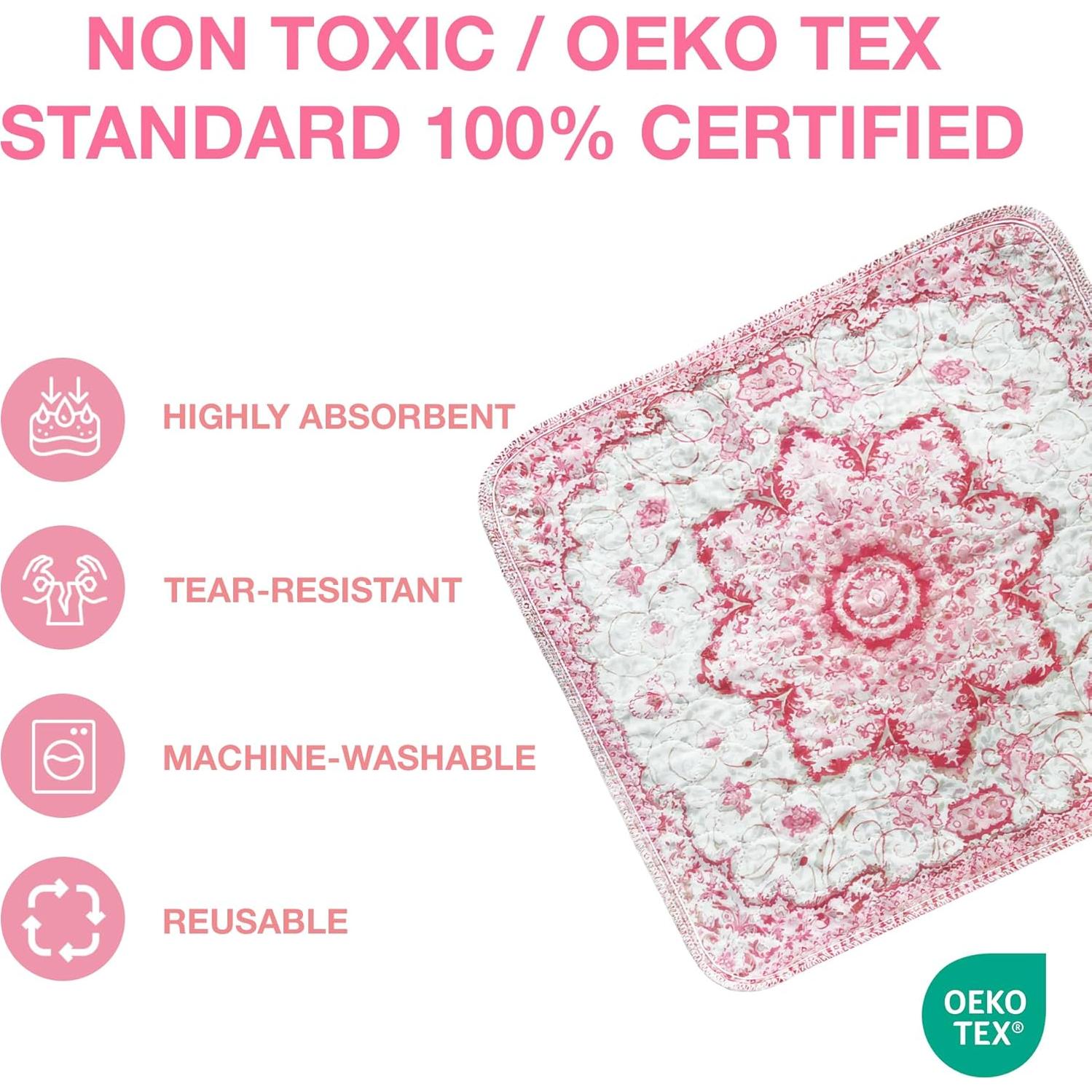 Alfombrillas Lavables para Perros Pupiboo 0.91m x 0.91m - Antideslizantes