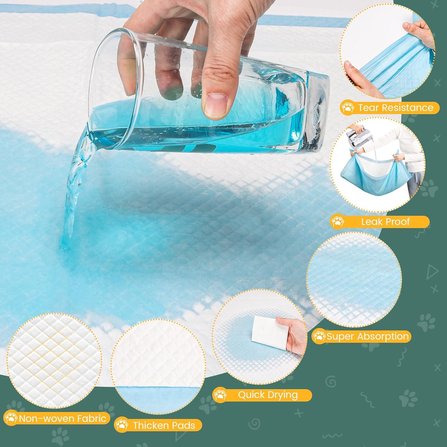 Almohadillas Desechables para Perros YOPETKI 100 Unidades 71x86cm