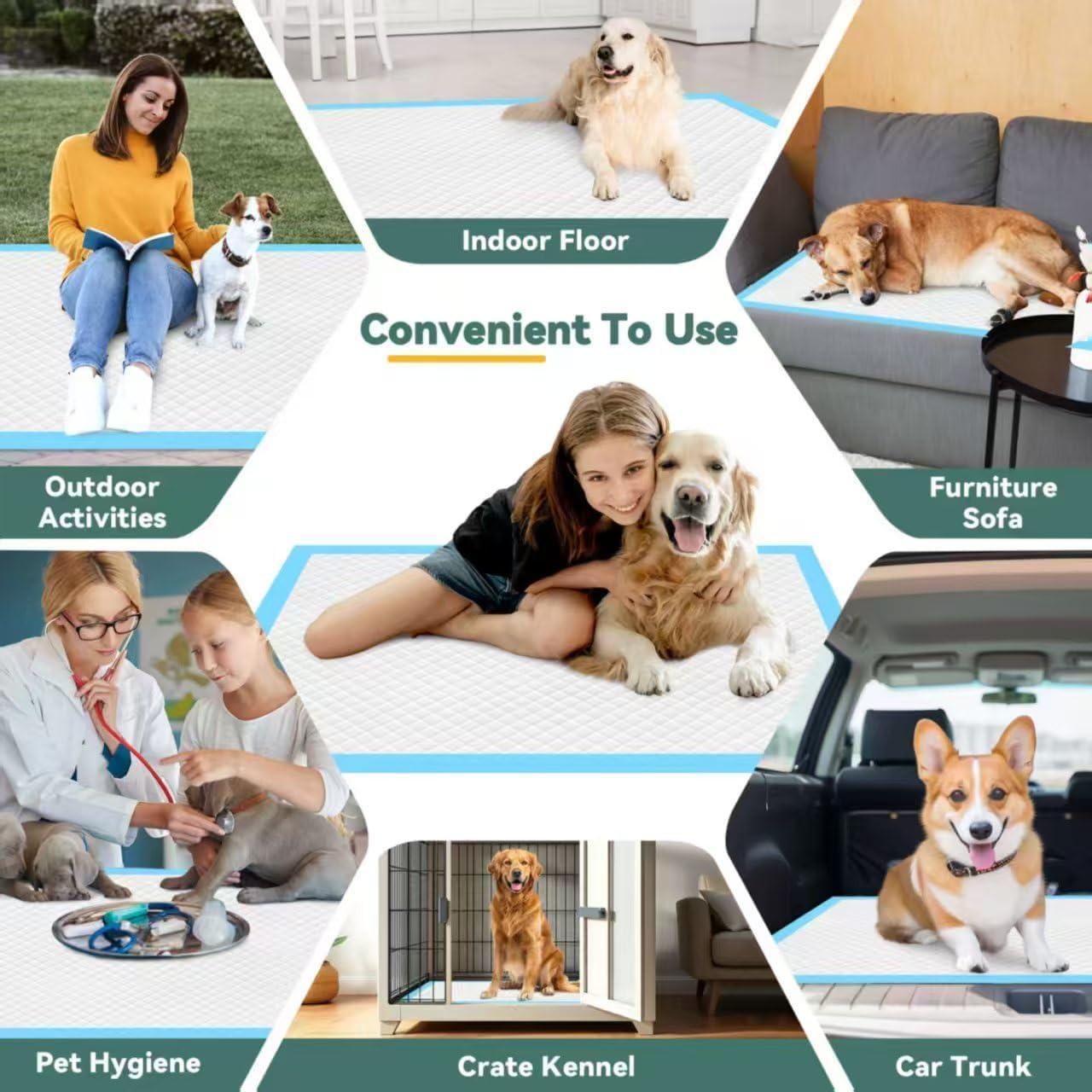 Almohadillas Desechables para Perros YOPETKI 100 Unidades 71x86cm