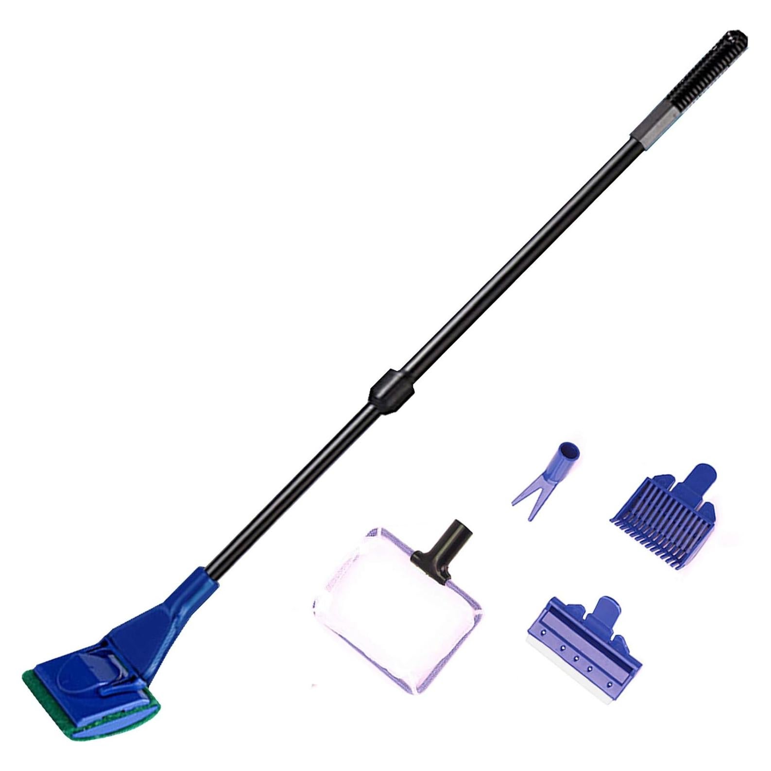 Kit de Limpieza de Acuario 5 en 1 JZMYXA con Varilla Ajustable