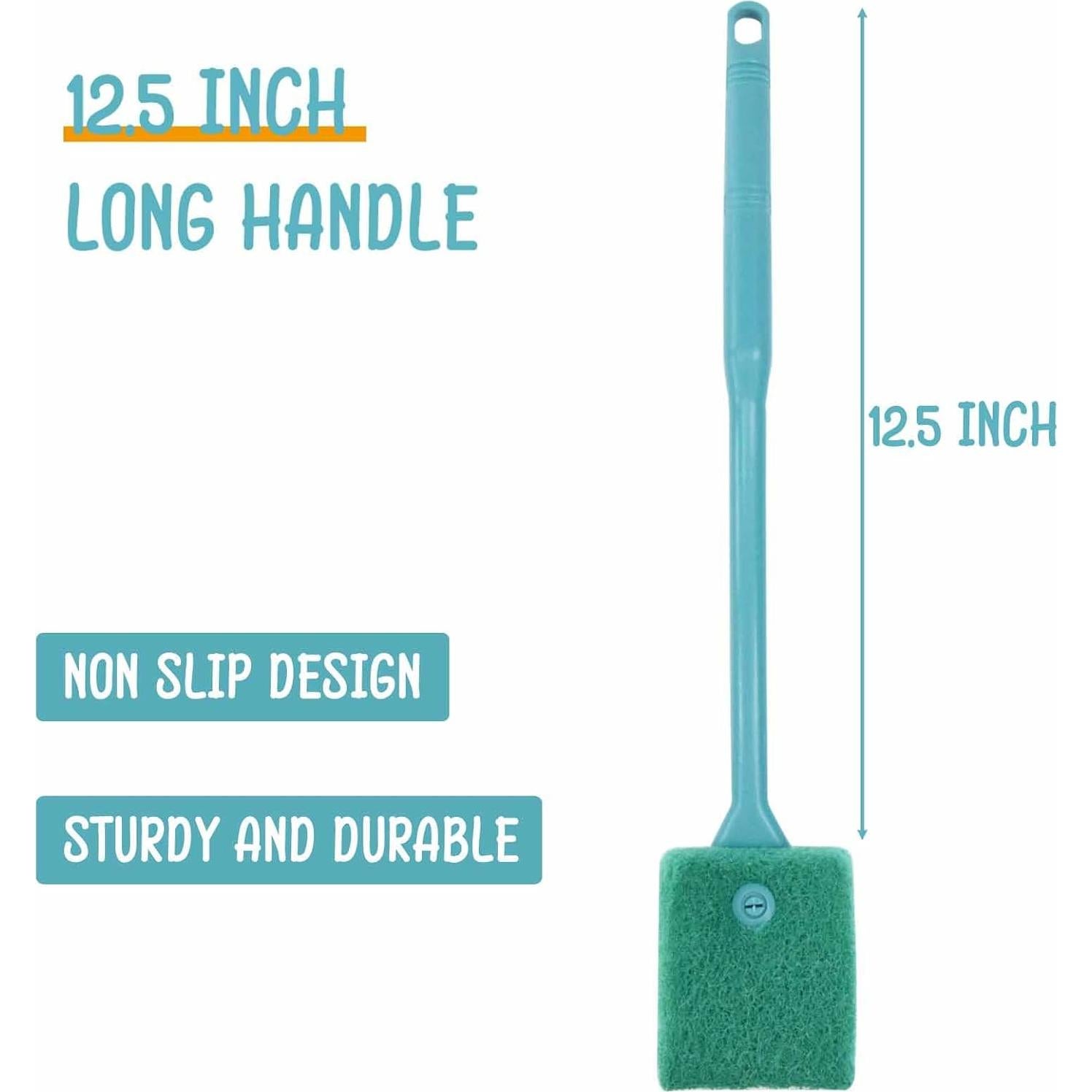 Cepillo de Acuario Chaekoy Doble Cara 31.75 cm Verde