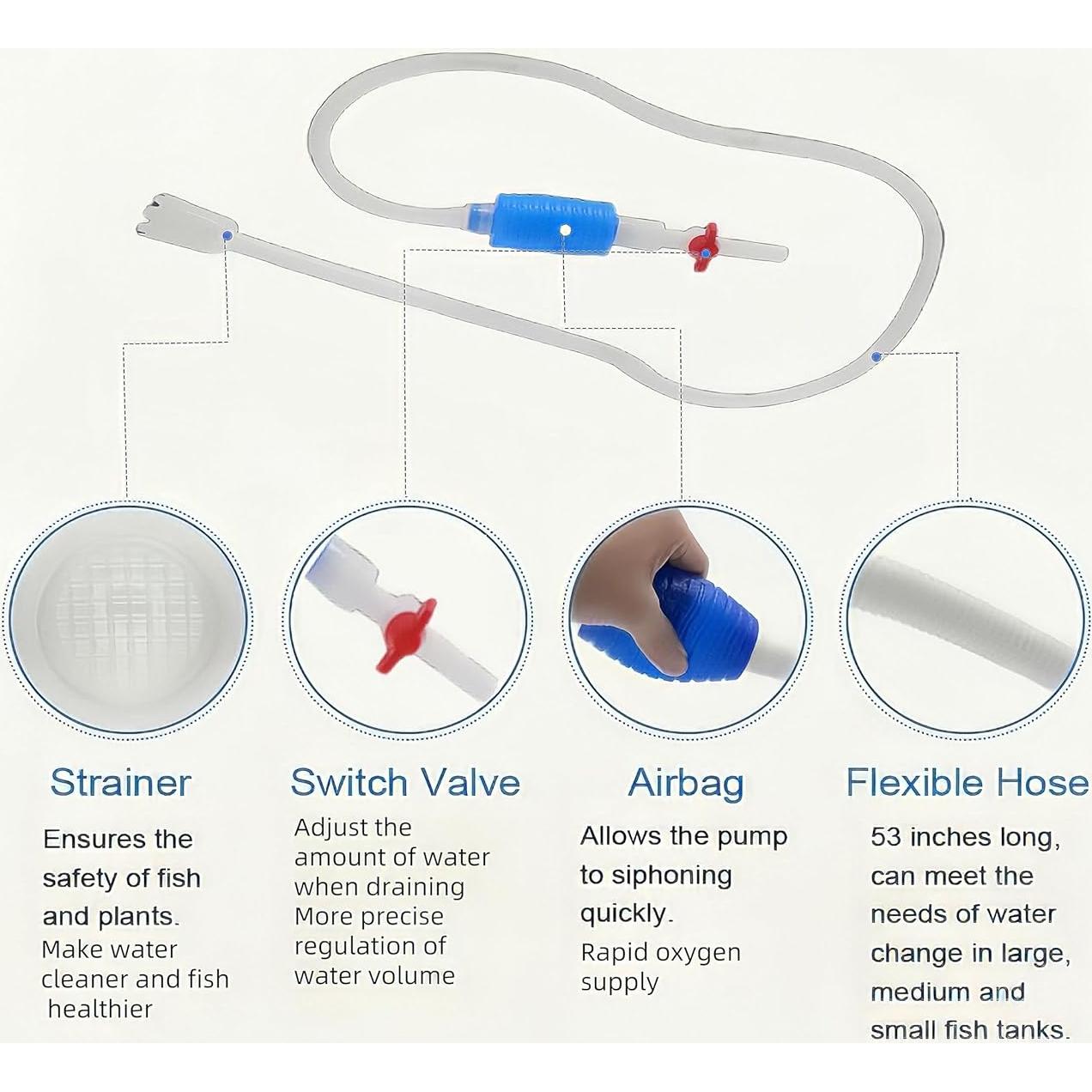 Juego de Limpieza 5 en 1 para Acuarios SIHIMESOLFVE