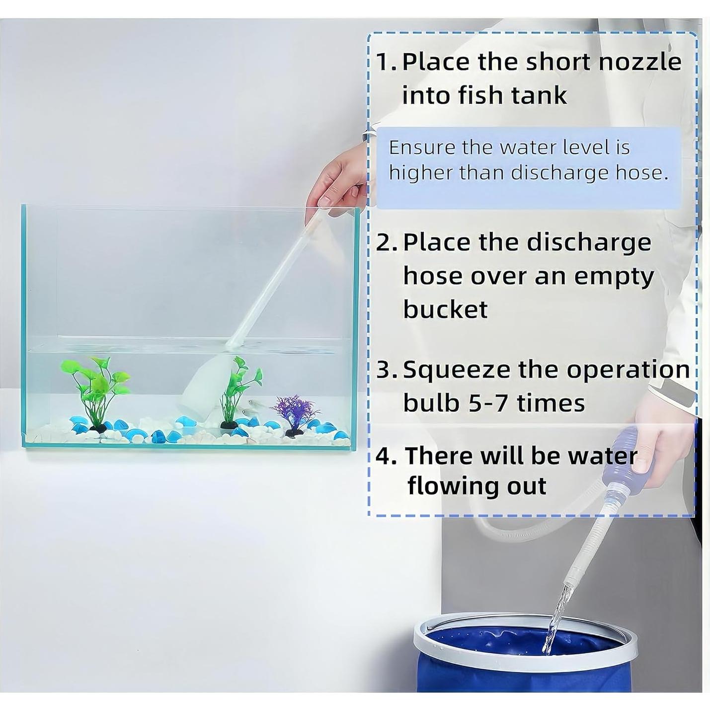 Juego de Limpieza 5 en 1 para Acuarios SIHIMESOLFVE