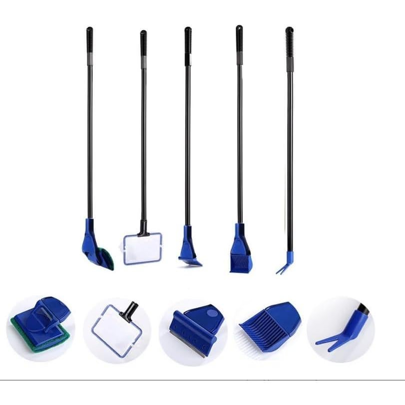 Juego de Limpieza 5 en 1 para Acuarios SIHIMESOLFVE