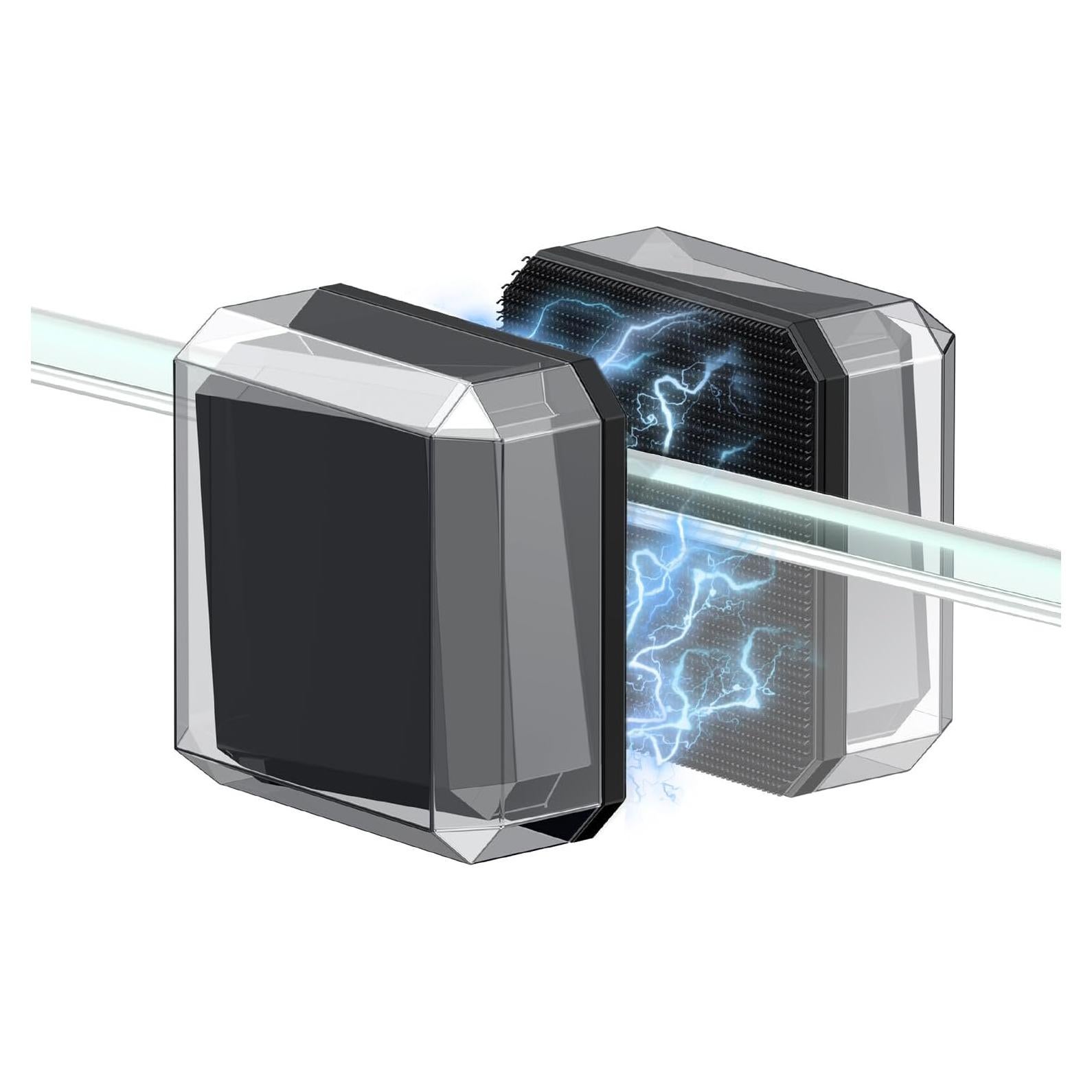 Limpiador Magnético de Cristal Pawfly para Acuarios 2.54 cm