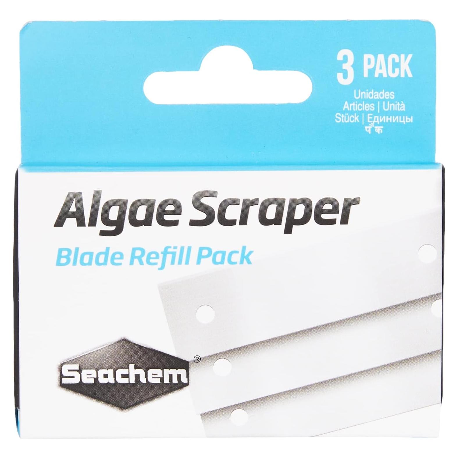 Cuchillas de Repuesto Seachem para Raspador de Algas - Paquete de 3