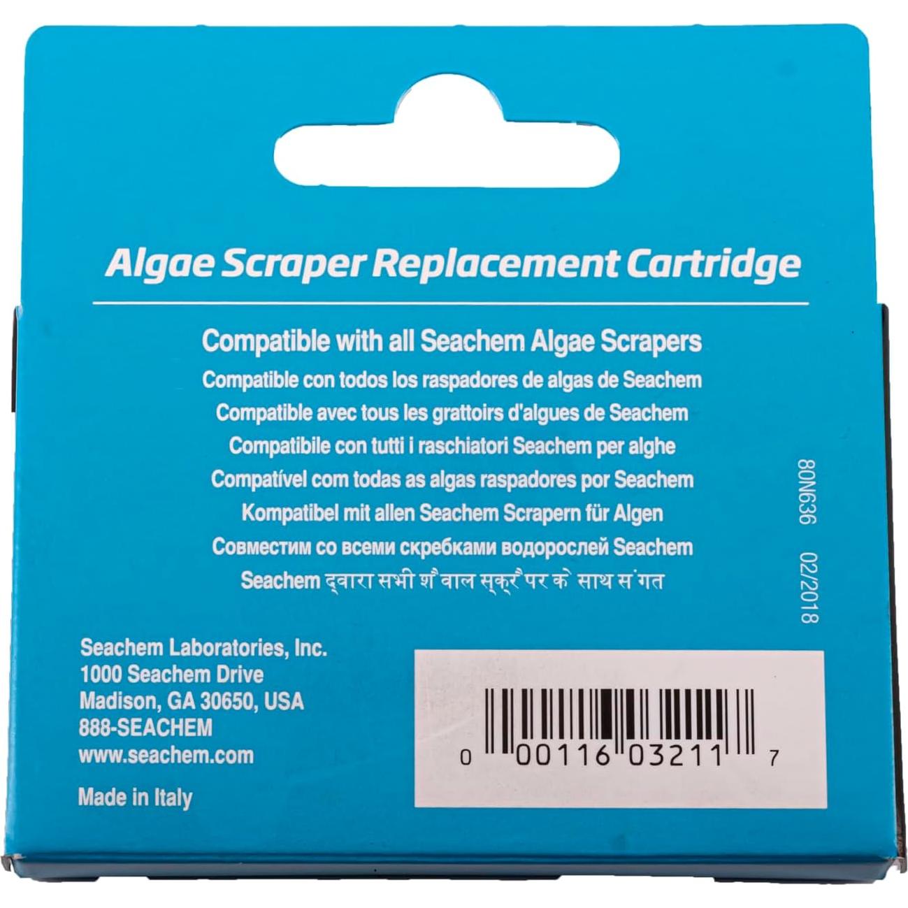 Cartucho de Repuesto Seachem para Raspador de Algas 3 en 1