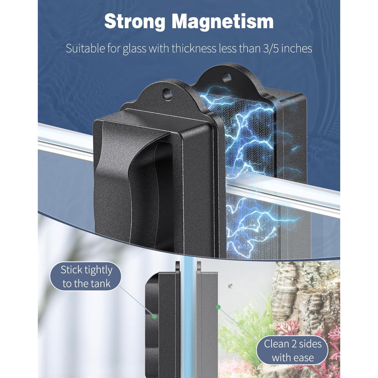 Cepillo Magnético Pawfly para Acuarios 10.4 cm - Limpieza Cristales