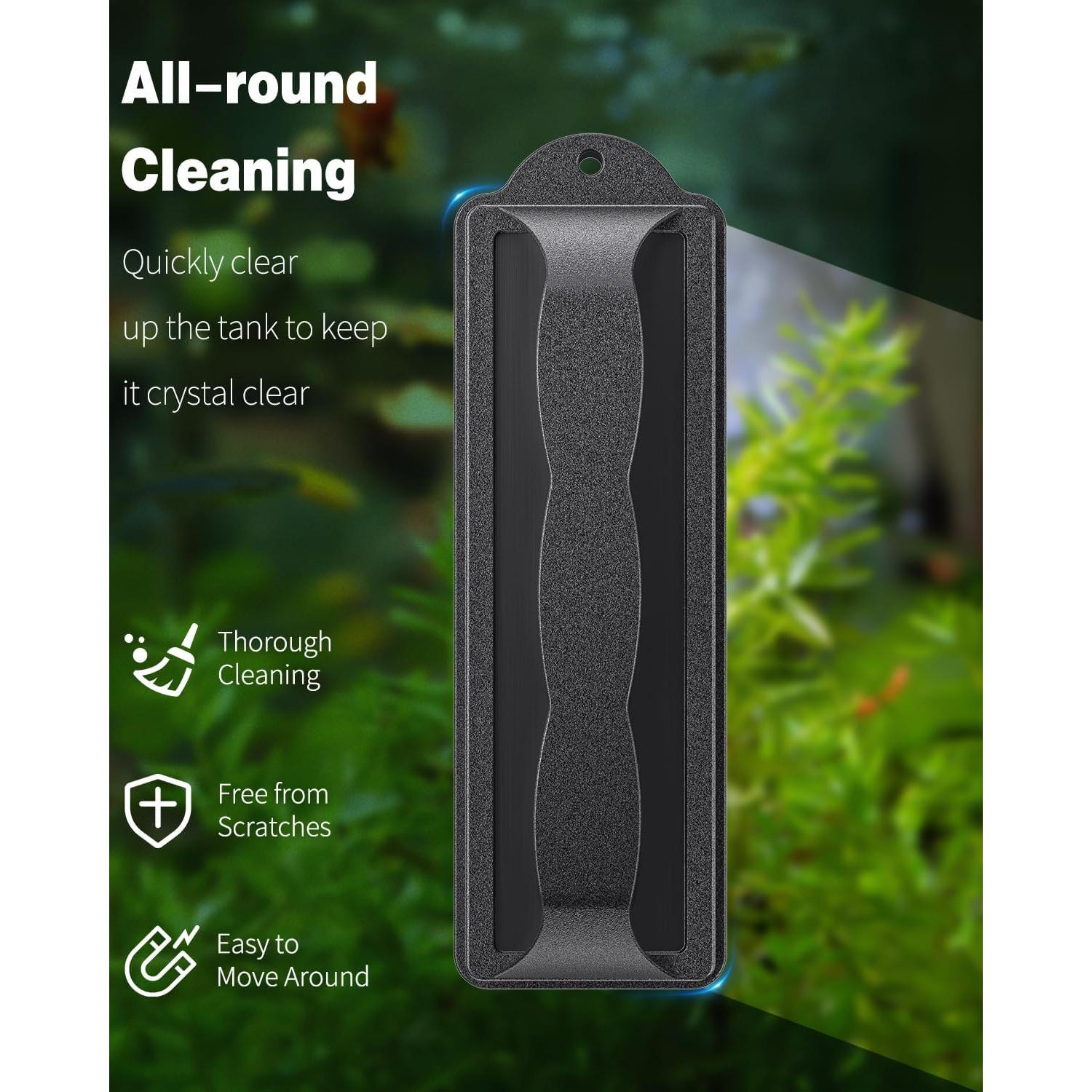 Cepillo Magnético Pawfly para Acuarios 10.4 cm - Limpieza Cristales