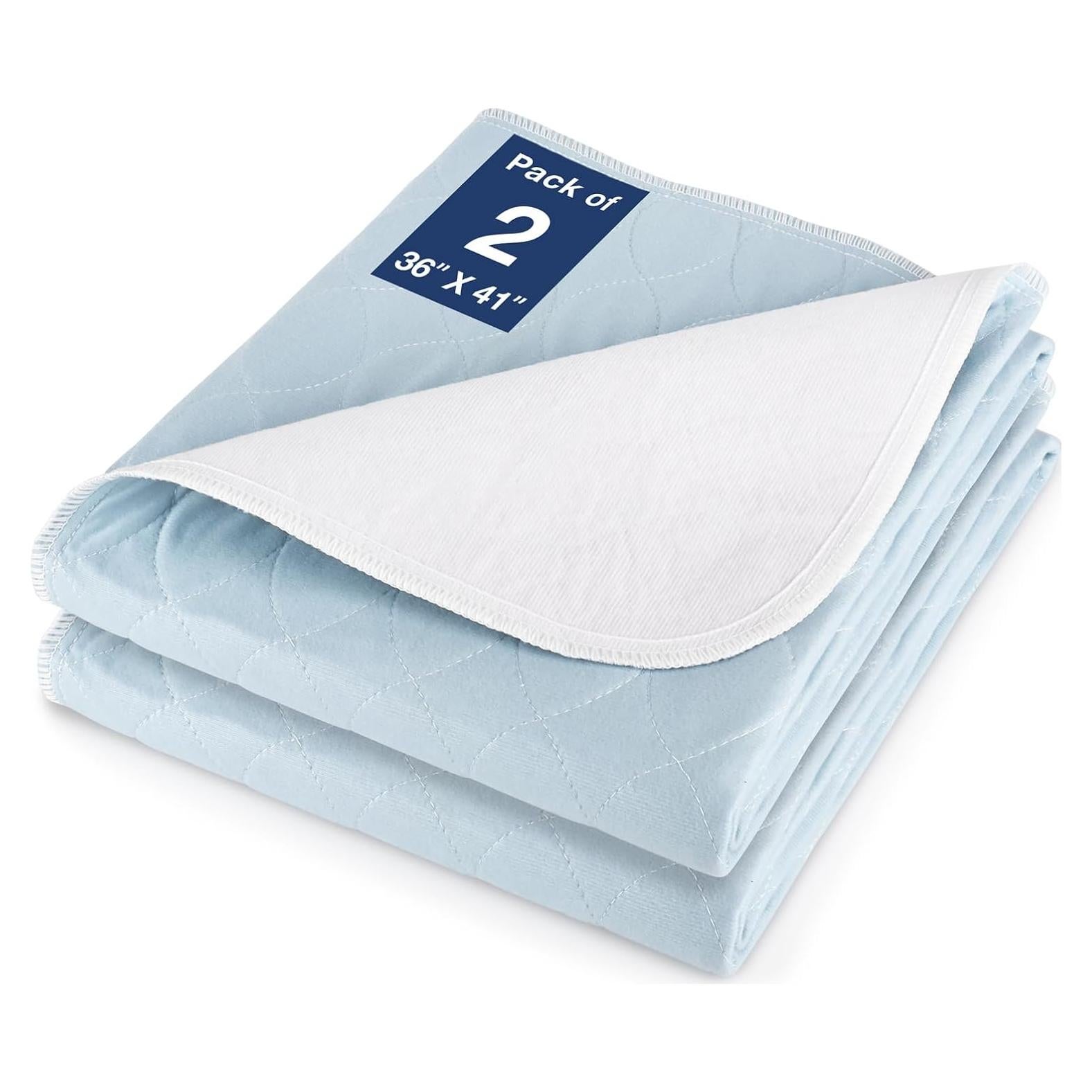 2 Almohadillas Reutilizables Impermeables SOLOSHINE 91x104cm