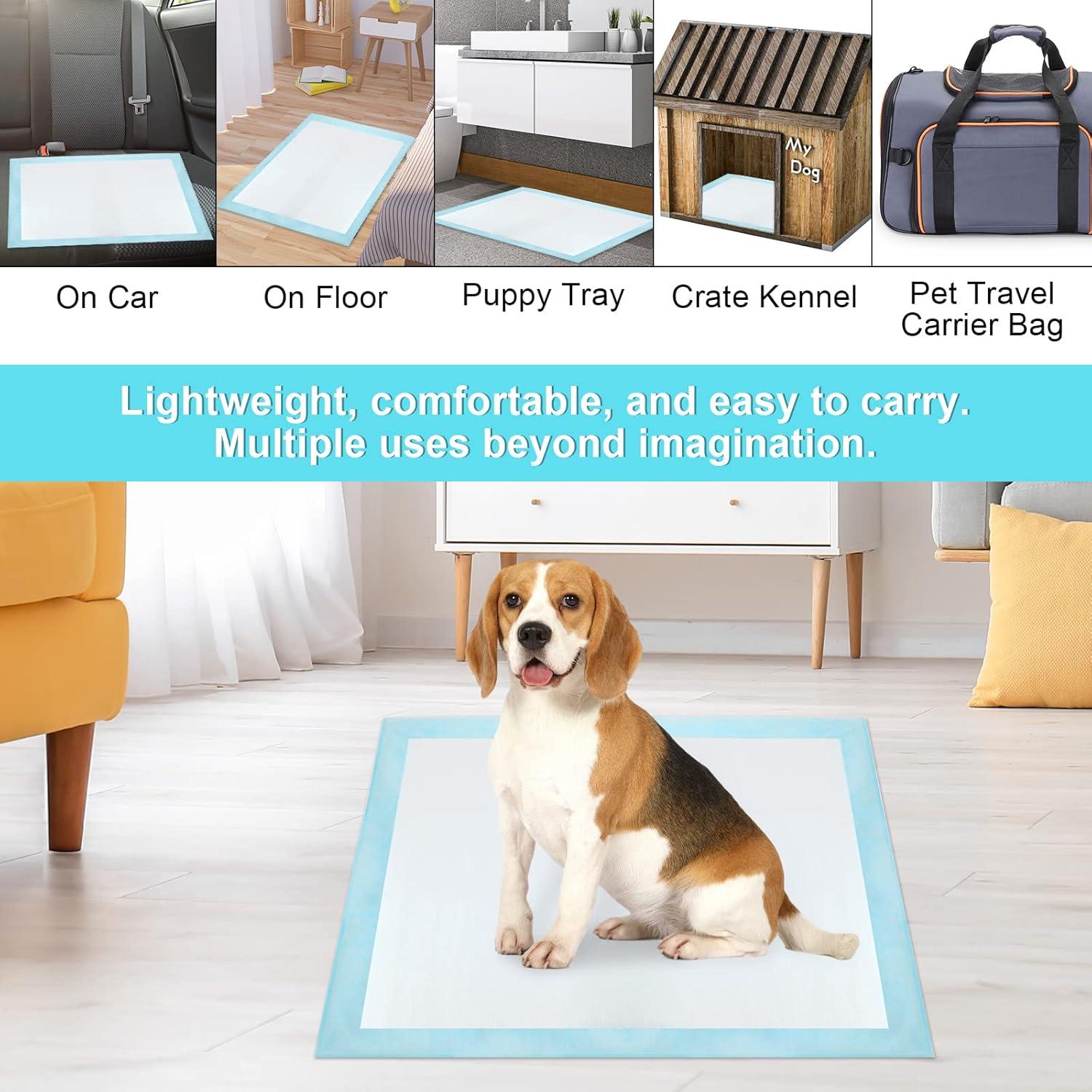 60 Almohadillas Desechables para Orina de Perro SUGUNING 81x91 cm