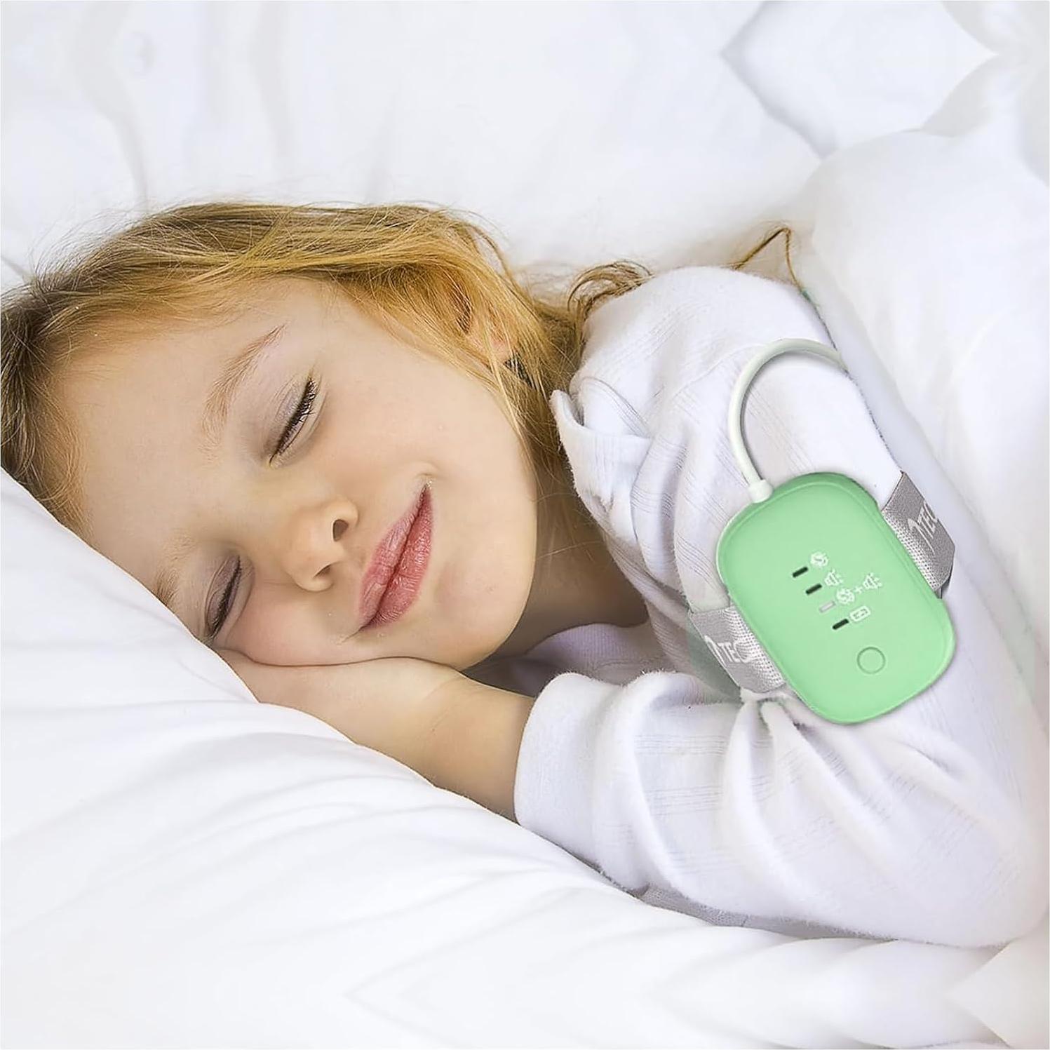Alarma para Mojar la Cama TENQIU Recargable USB Verde