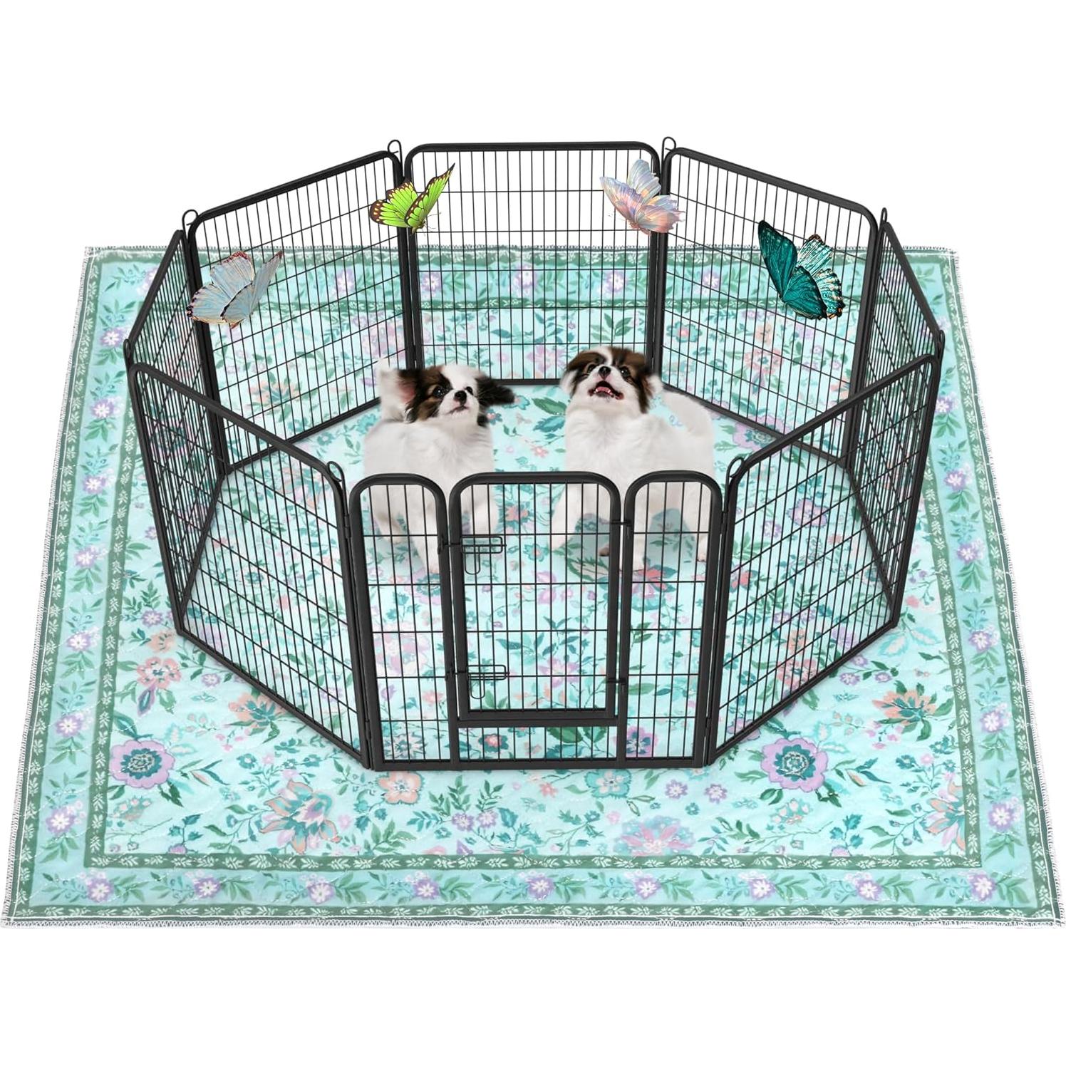 Alfombrillas Lavables para Perros Loobani 78.74x91.44cm Paquete de 2
