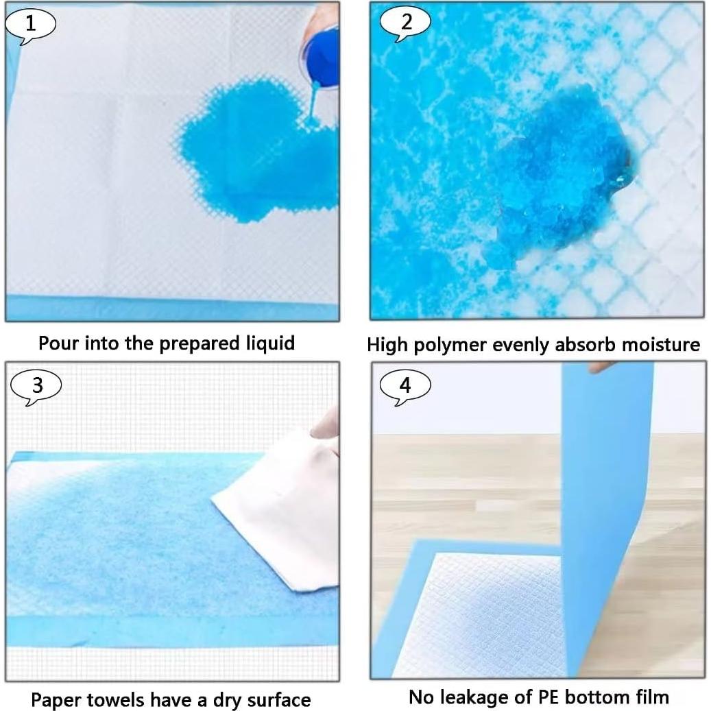 Alfombrillas Absorbentes para Perros Extra Grandes 40 Pcs 91x91cm