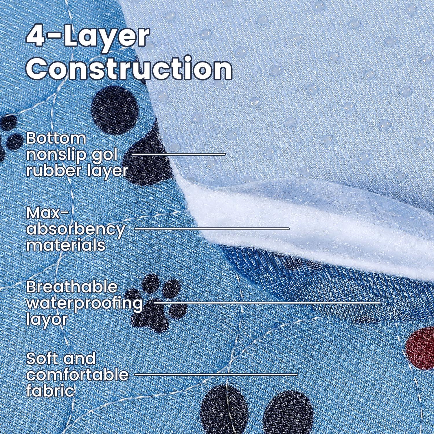 Alfombrillas Lavables para Perros ESWIN 45.7x61cm Paquete de 6