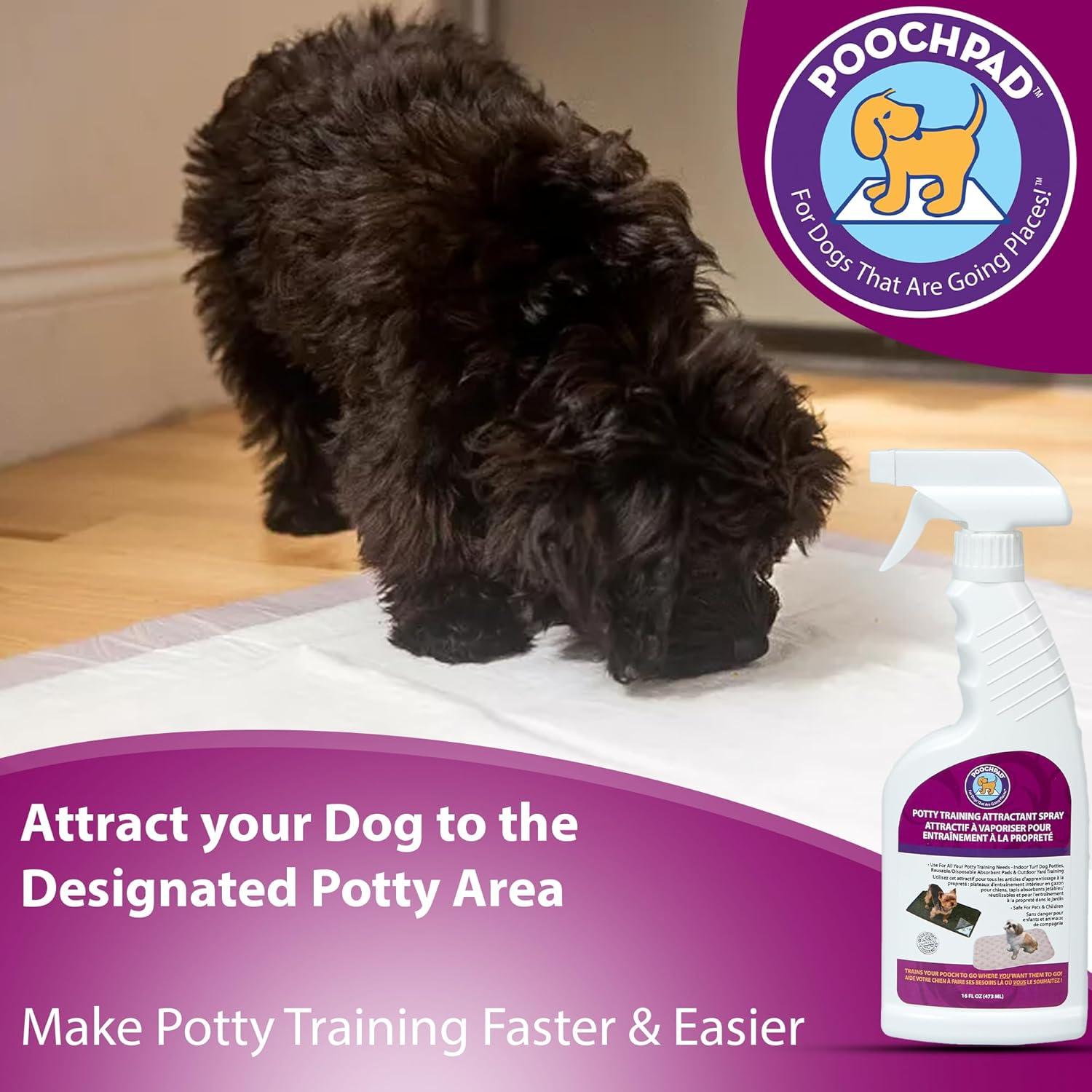 Spray Atractivo para Entrenamiento de Perros Pooch Pad 473 ml