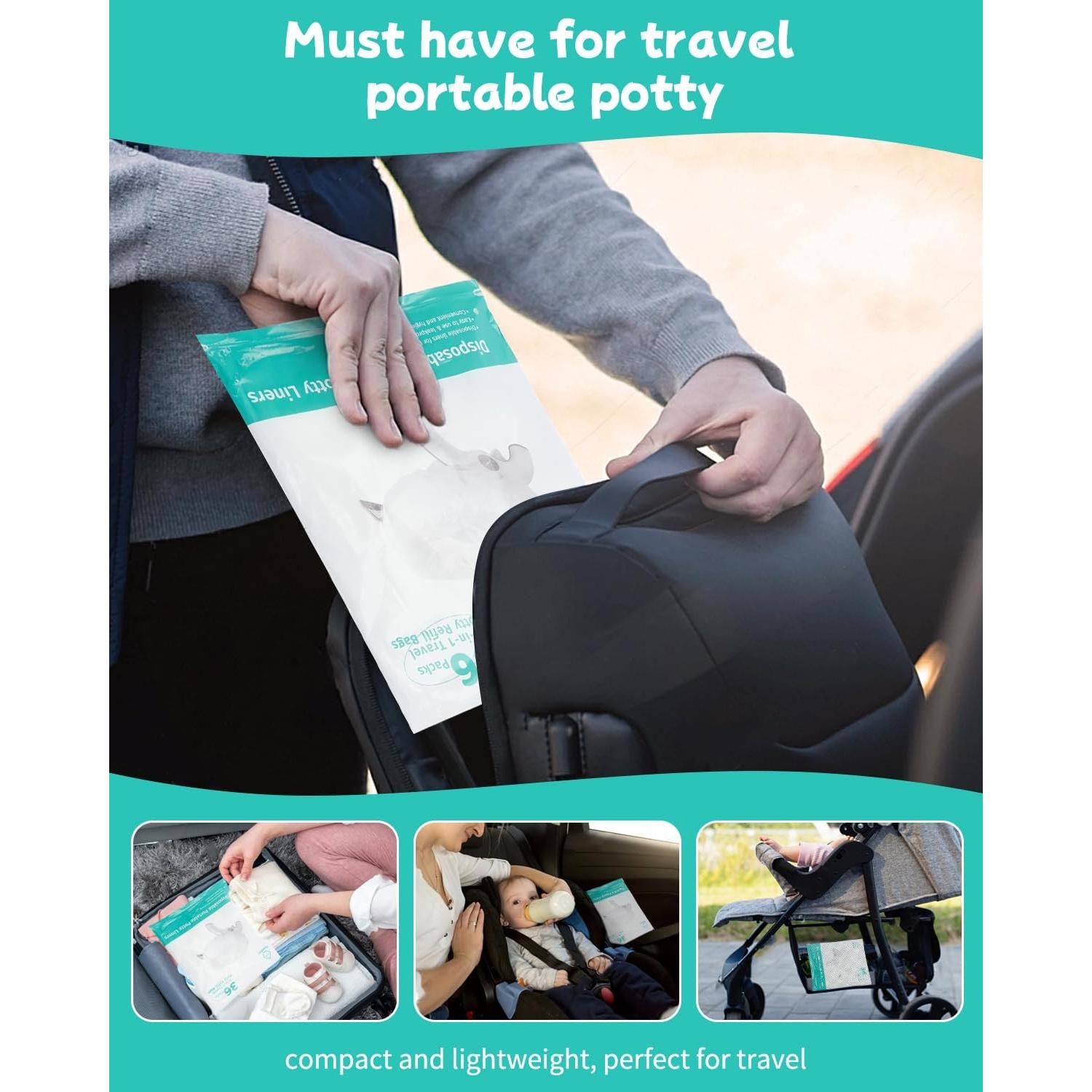 Bolsas Desechables para Orinal Newnice 36 Cuentas 44.5x29.2cm