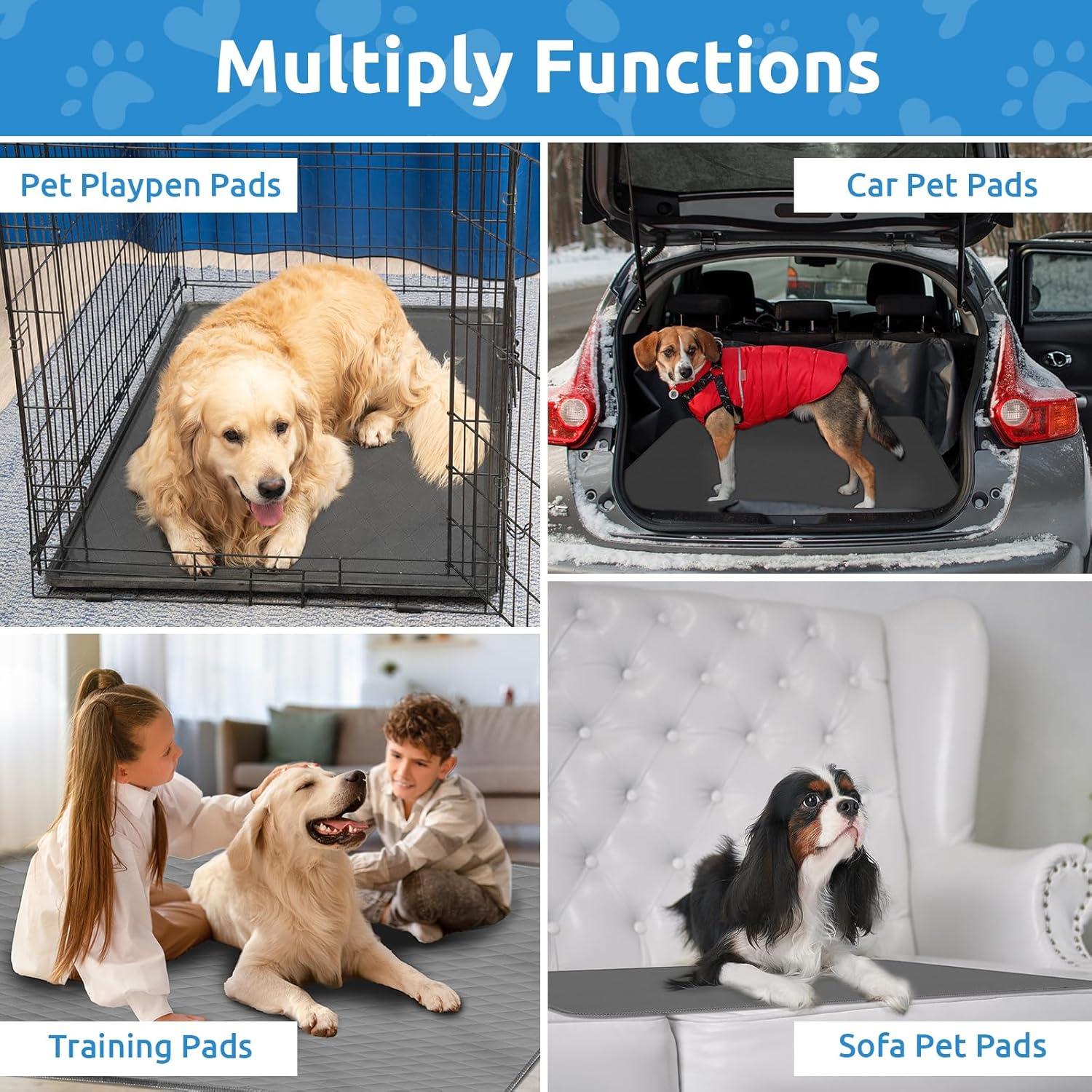 Alfombrilla Lavable CoolShields 132x86 cm Impermeable para Mascotas