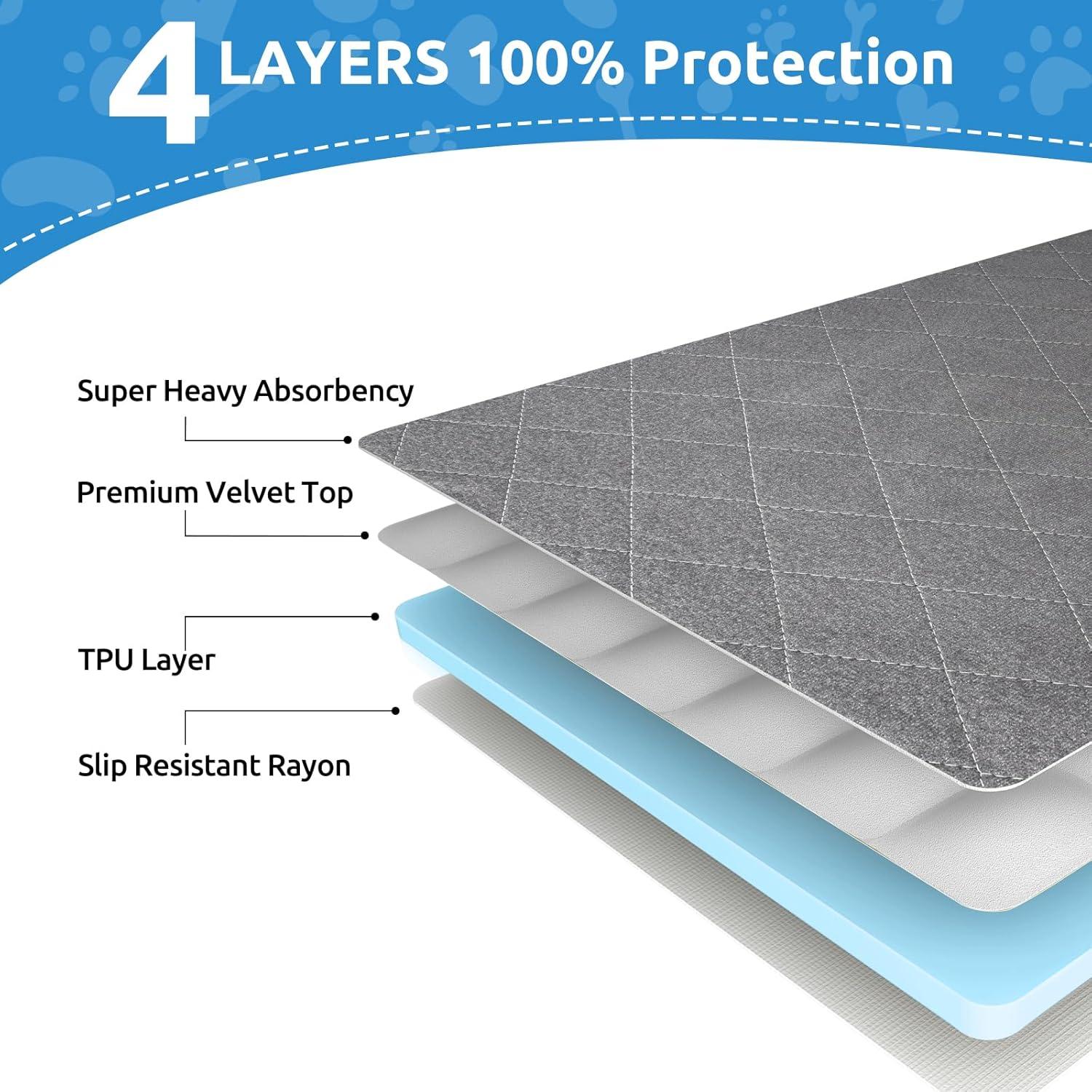 Alfombrilla Lavable CoolShields 132x86 cm Impermeable para Mascotas