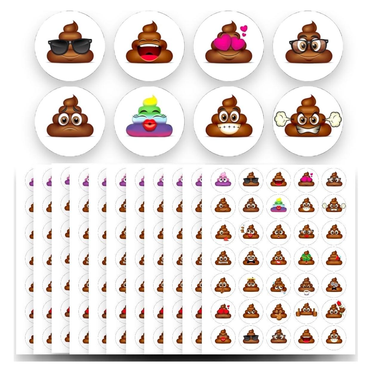 Pegatinas de Caca Joyful Artistry - 420 Piezas para Niños