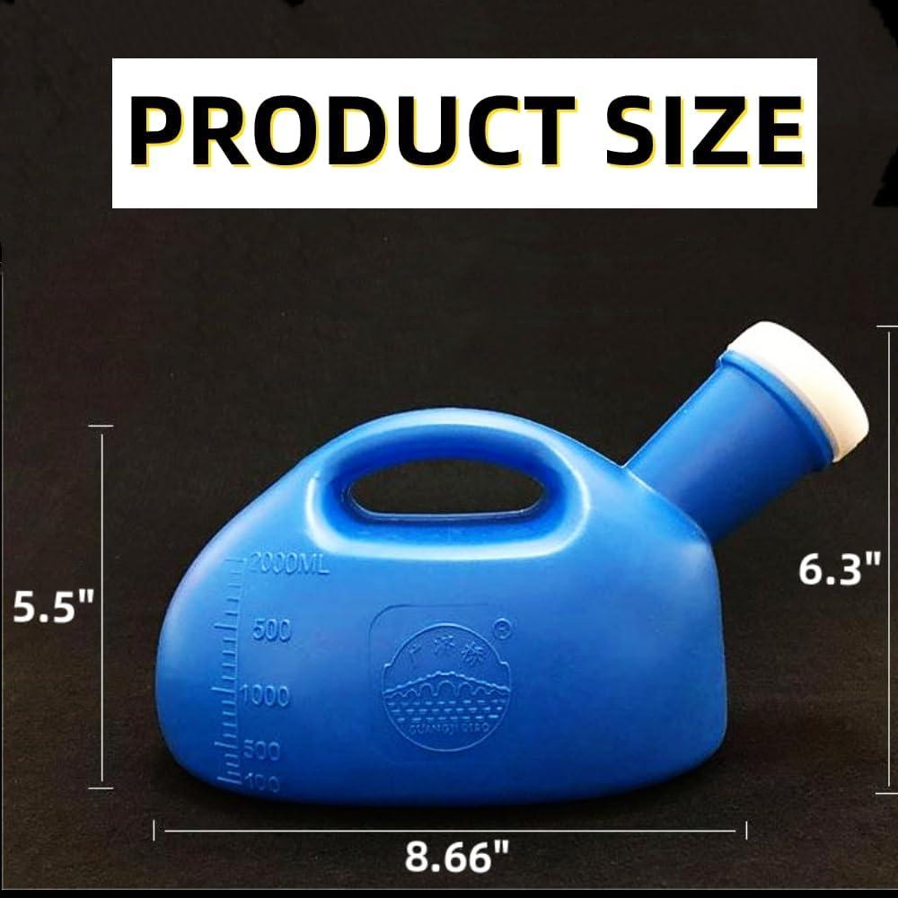 Orinal portátil 2000ML YUMSUM para hombres con tubo 130CM