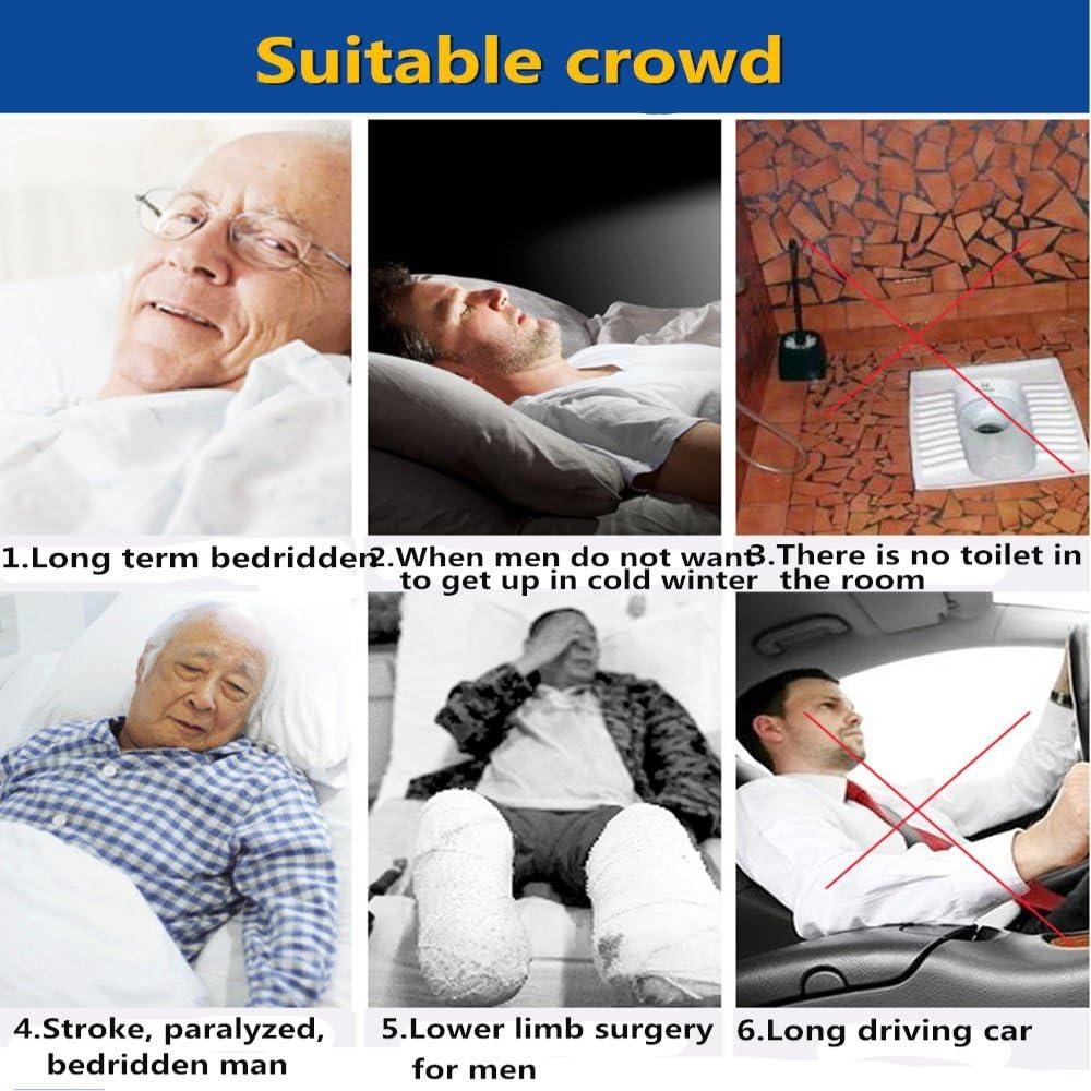 Orinal portátil 2000ML YUMSUM para hombres con tubo 130CM