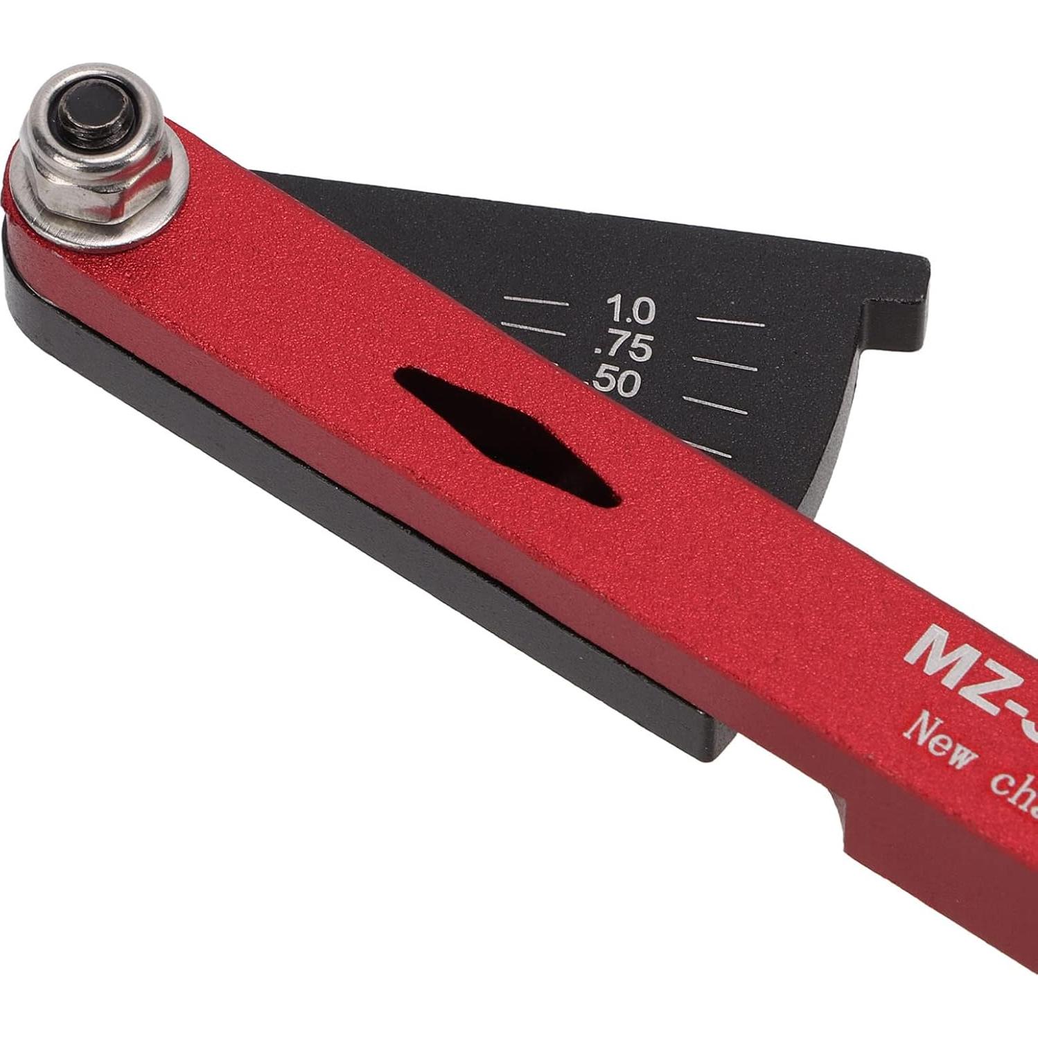 Comprobador de Cadena de Bicicleta VGEBY - Aluminio, 60g