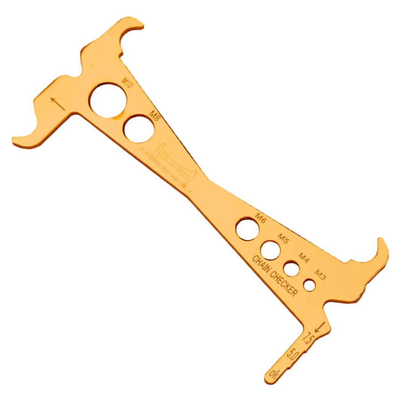 Medidor de Cadena de Bicicleta TTTLLNN Acero Inoxidable