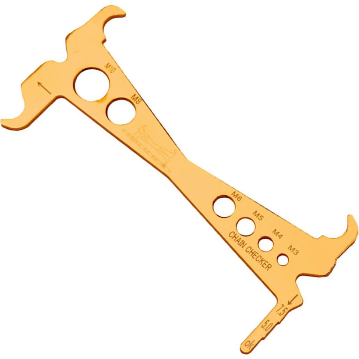 Medidor de Cadena de Bicicleta TTTLLNN Acero Inoxidable