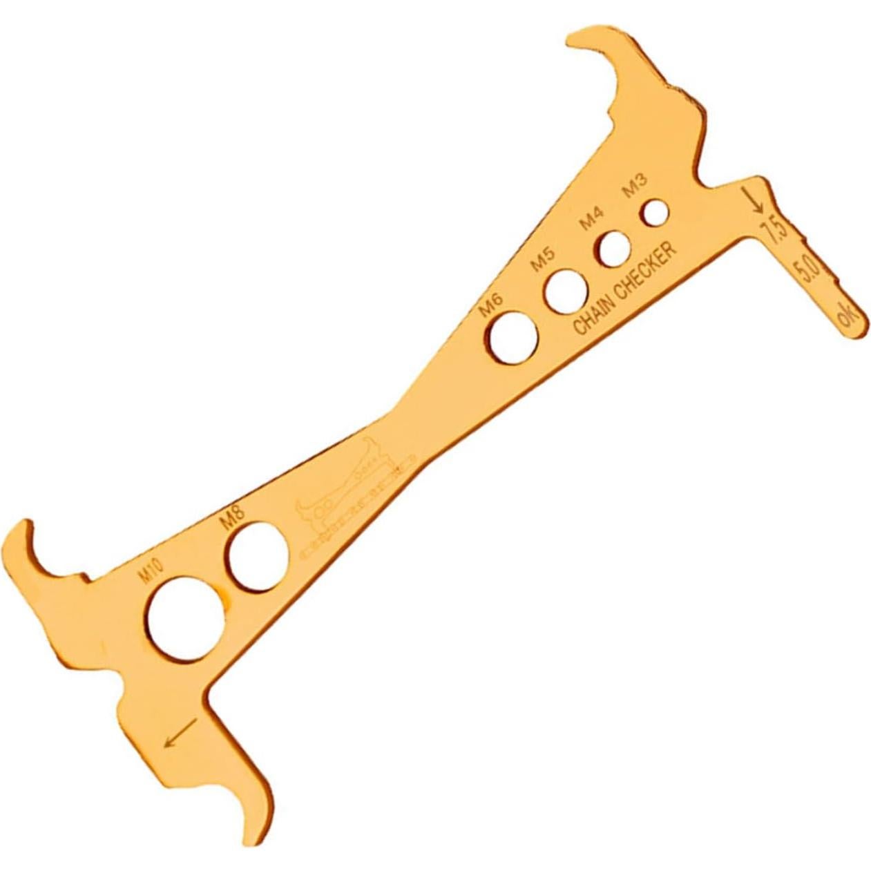 Medidor de Cadena de Bicicleta TTTLLNN Acero Inoxidable