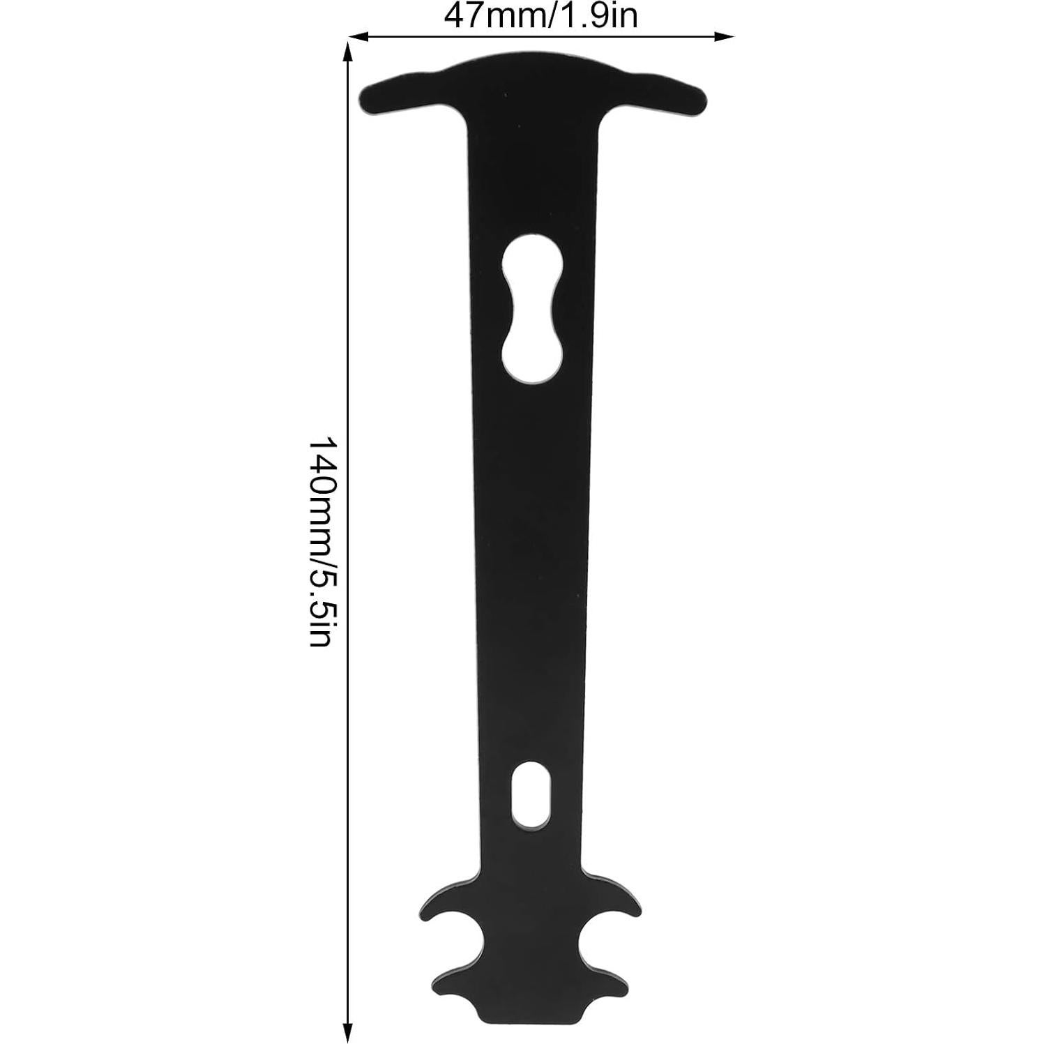 Herramienta de Comprobación de Cadena TIKATARER 140mm 2PCS