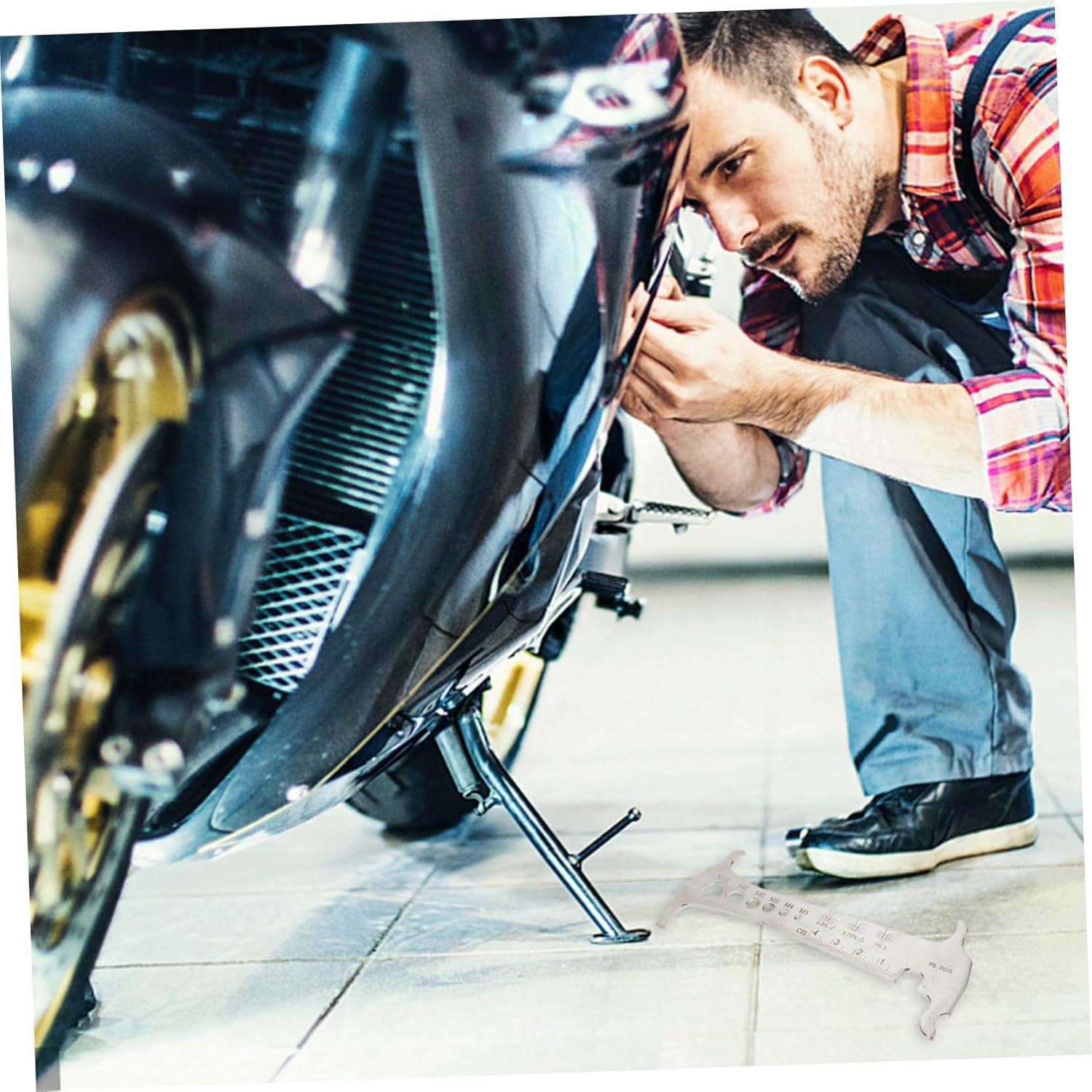 Comprobador de Cadena TOYANDONA de Acero Inoxidable Portátil