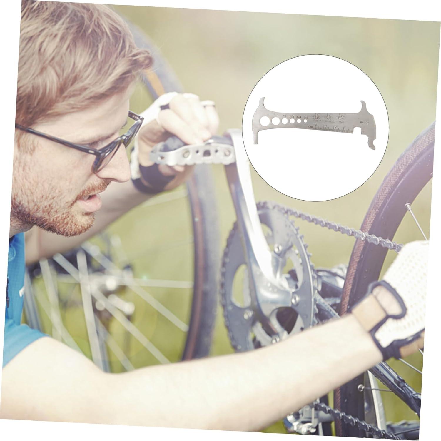 Comprobador de Cadena TOYANDONA de Acero Inoxidable Portátil