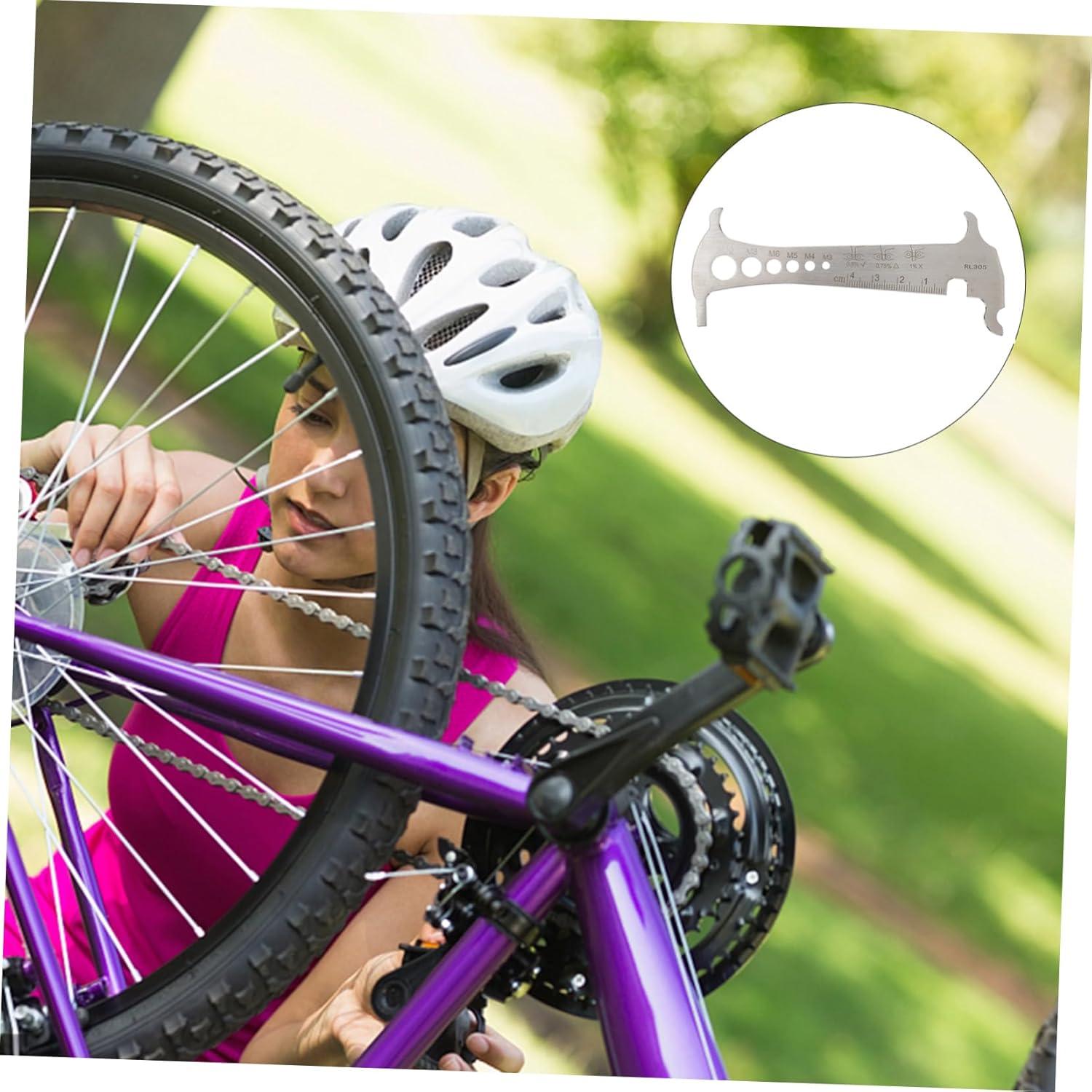 Comprobador de Cadena TOYANDONA de Acero Inoxidable Portátil