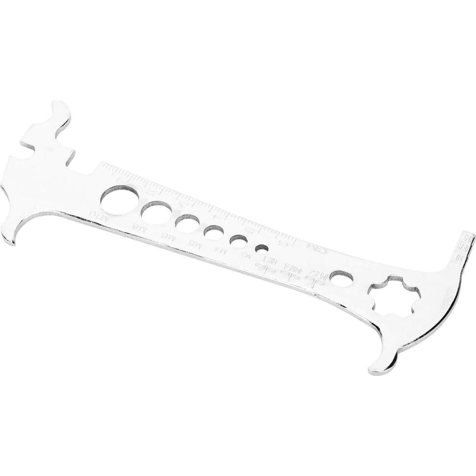 Medidor de desgaste de cadena Vbestlife de acero inoxidable