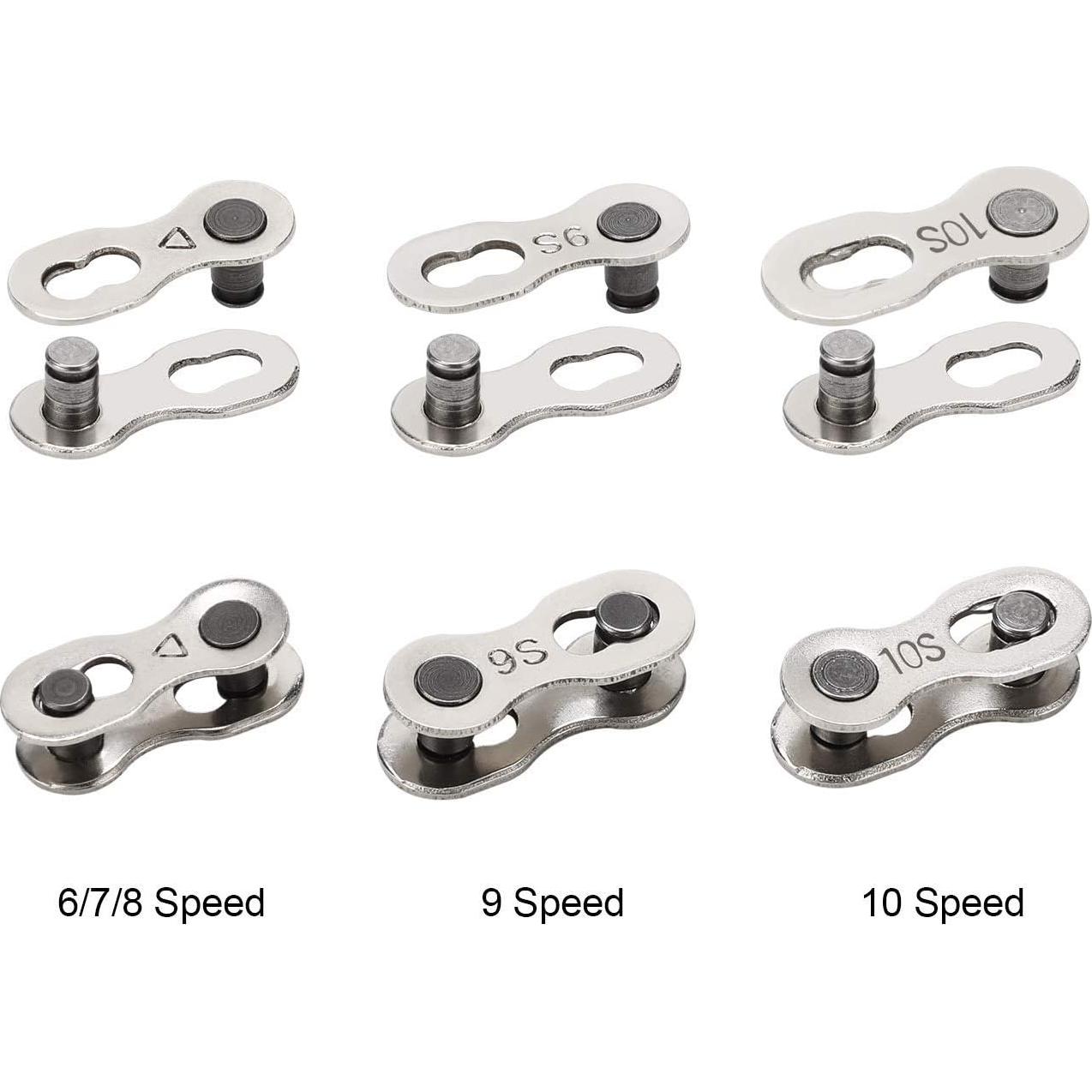 Juego de Herramientas para Cadena de Bicicleta QKURT - Alicate, Medidor y Enlaces