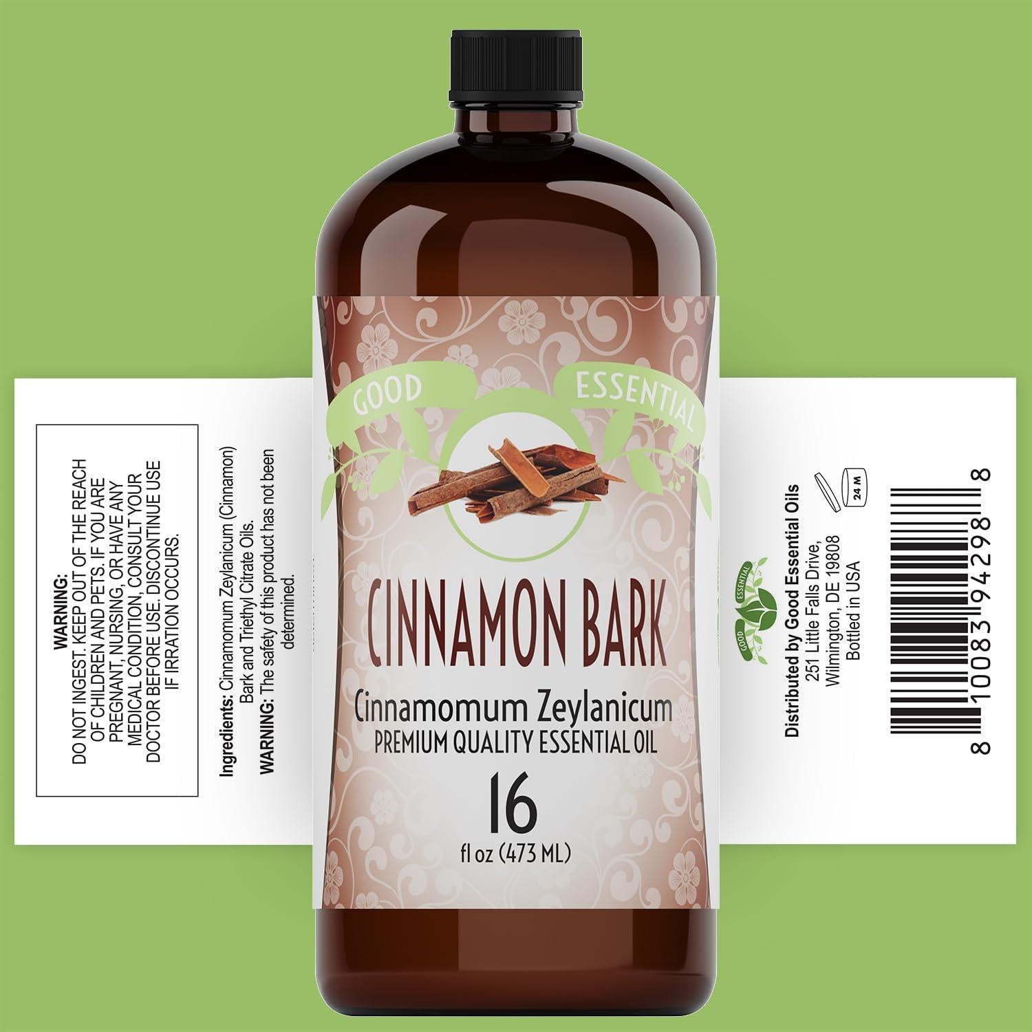 Aceite Esencial de Canela Good Essential 473ml - Aromaterapia y Masaje