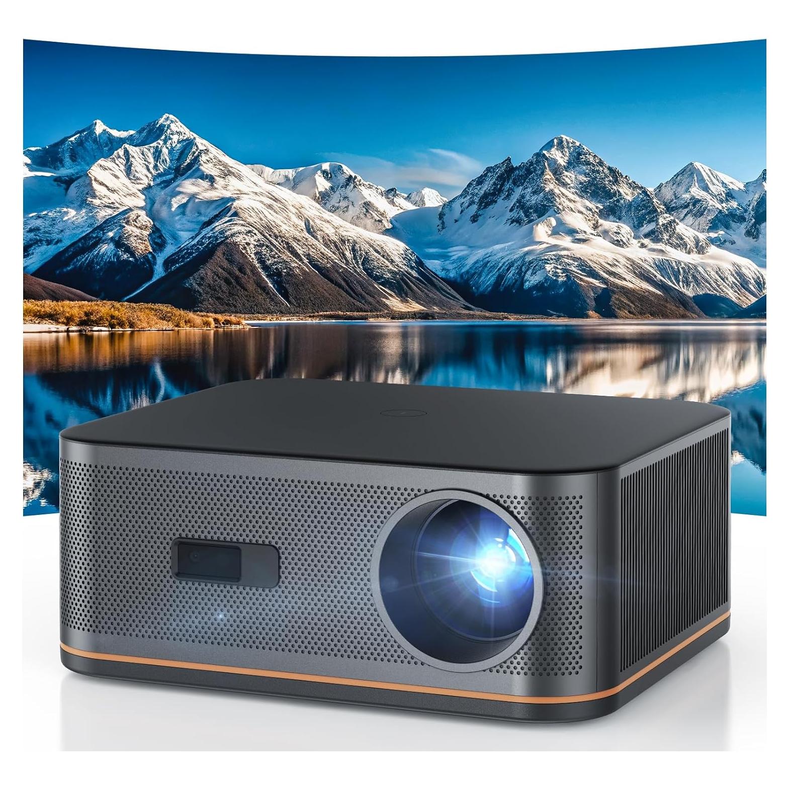 Proyector 4K HAPPRUN JQ820 WiFi 6 Bluetooth 5.2 300"