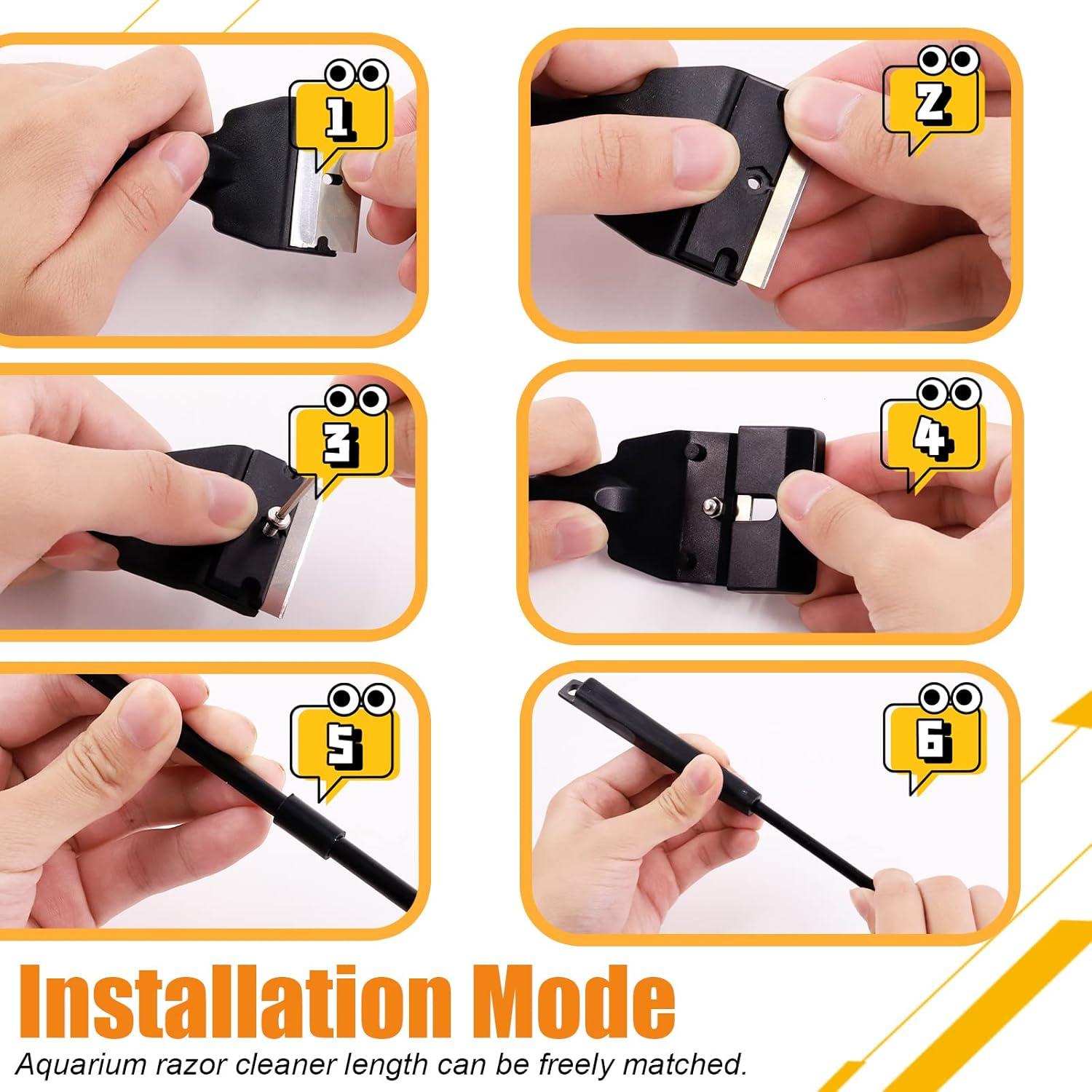 Kit de Herramientas para Acuascaping Rustark 13 Piezas Acero Inoxidable