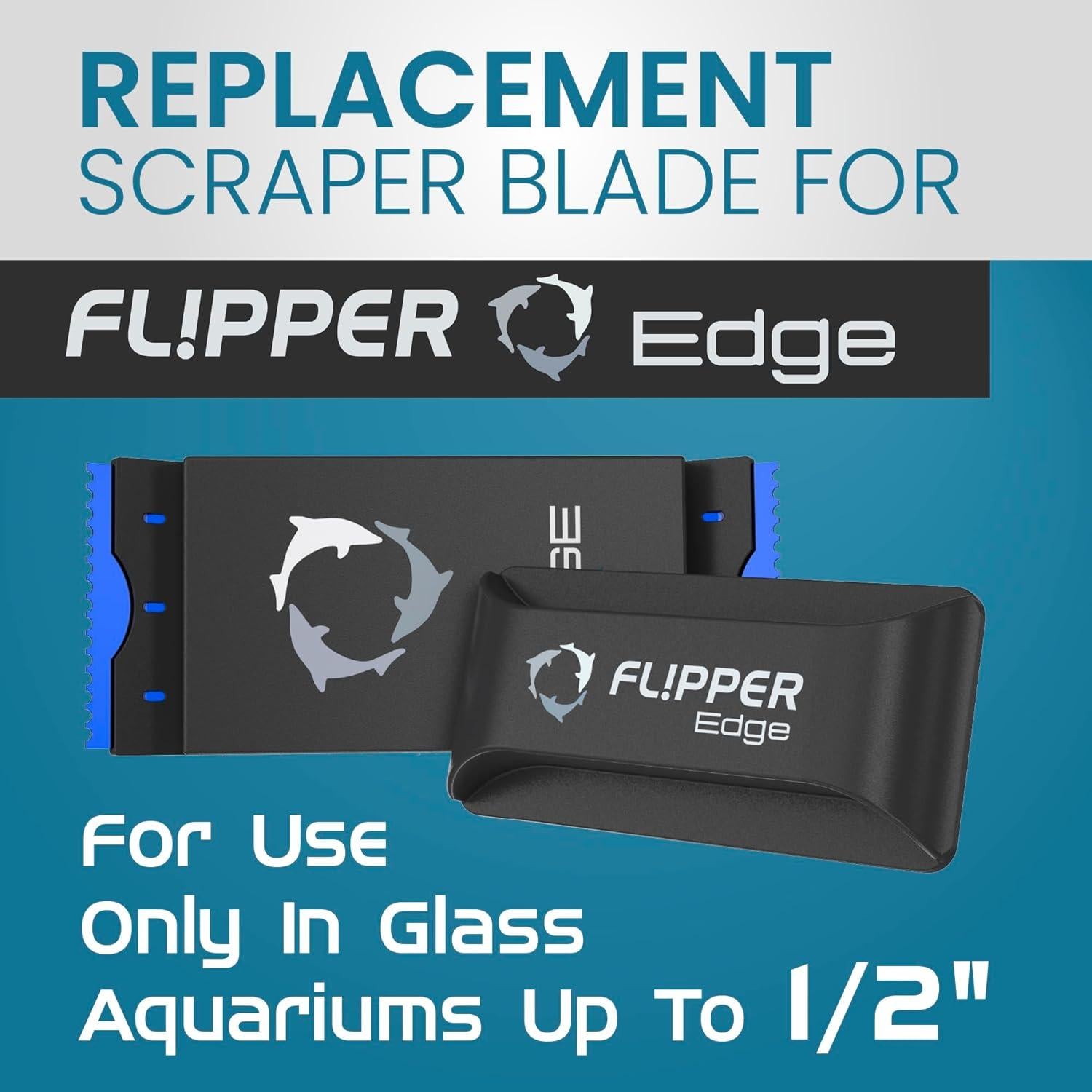 Cuchillas de Repuesto para Limpiador de Acuario FL!PPER Edge - Paquete de 10