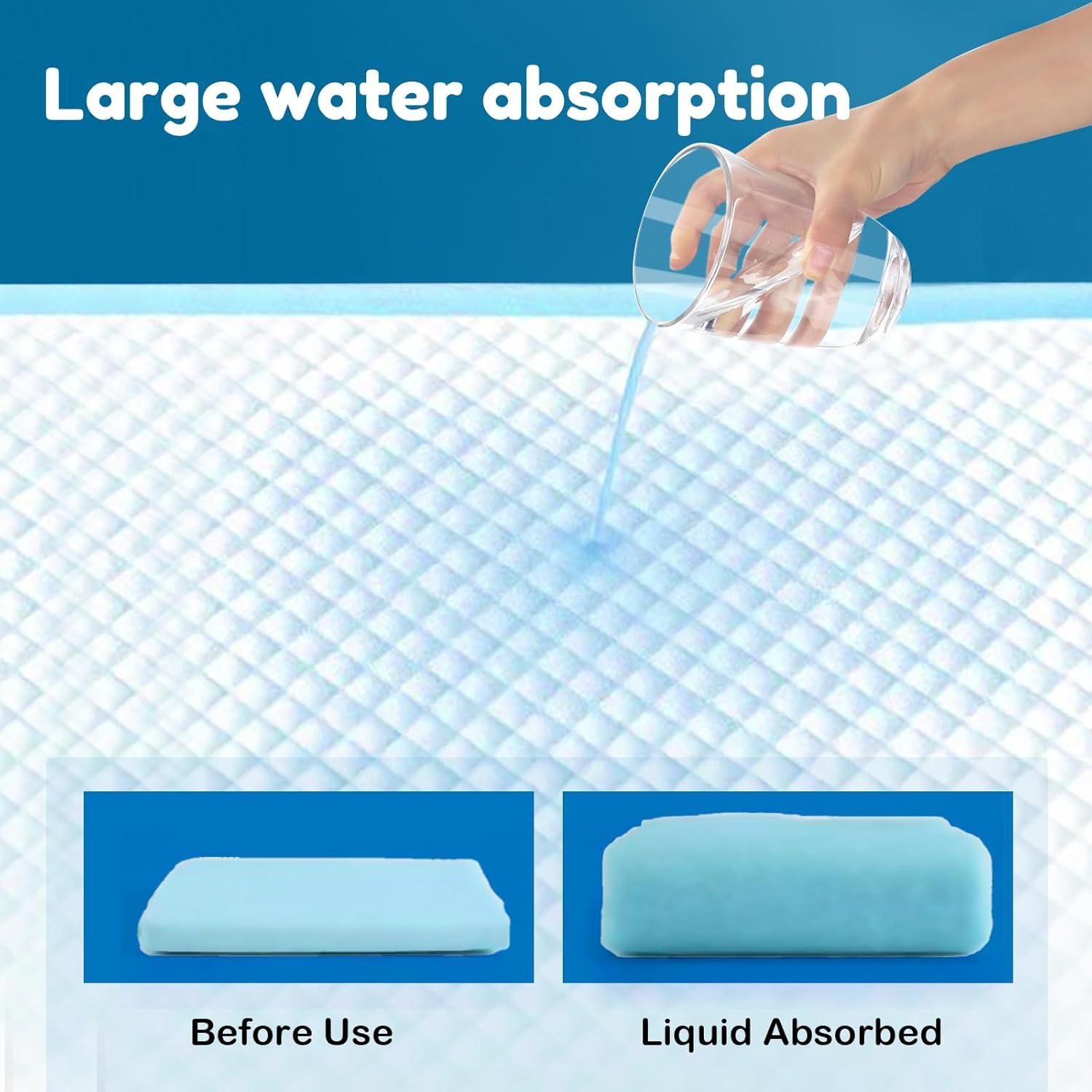 Alfombrillas Desechables para Perros HEPPYPLUS 90 Unidades 56x58cm