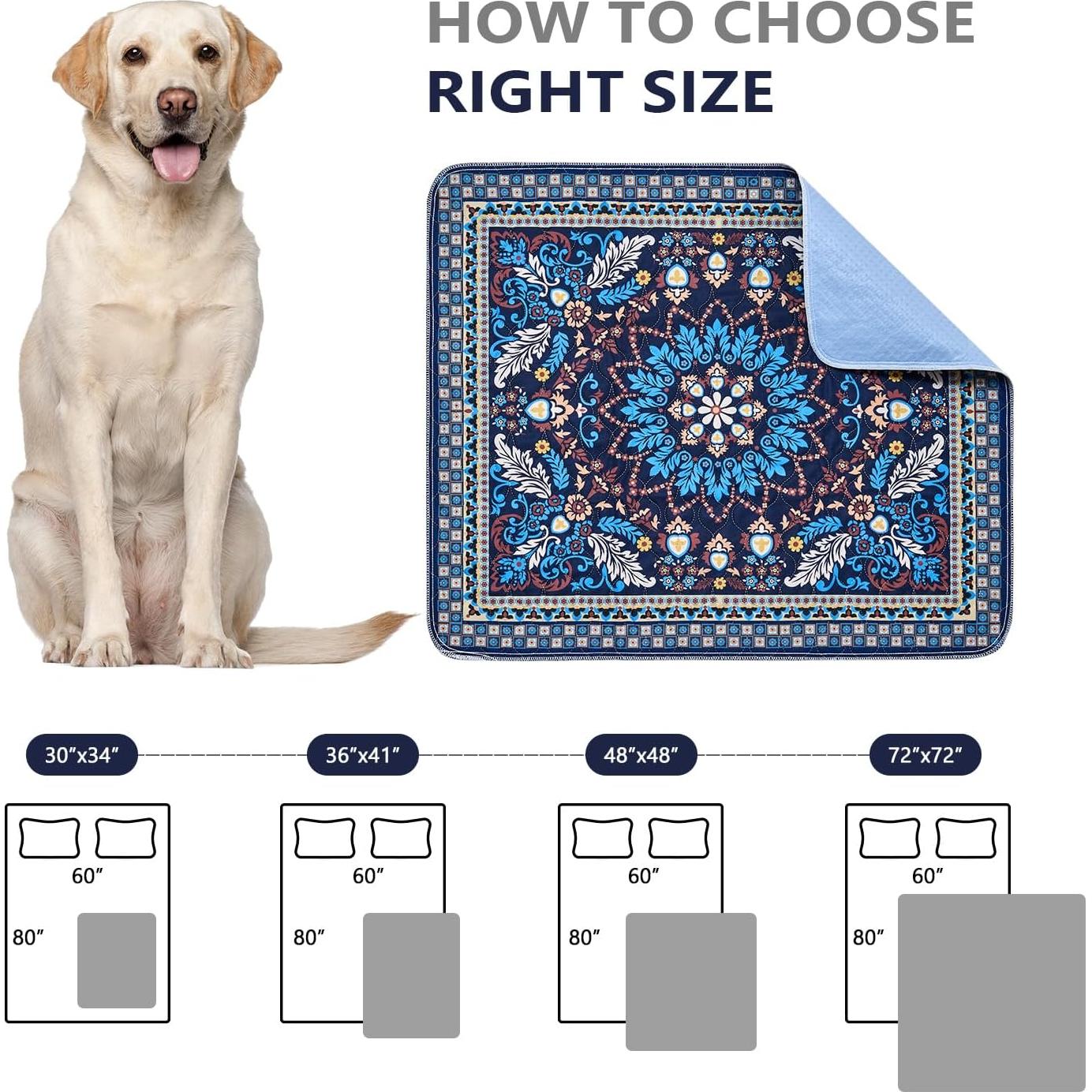 Almohadillas Lavables Qeils para Orina 91x104cm Paquete de 2