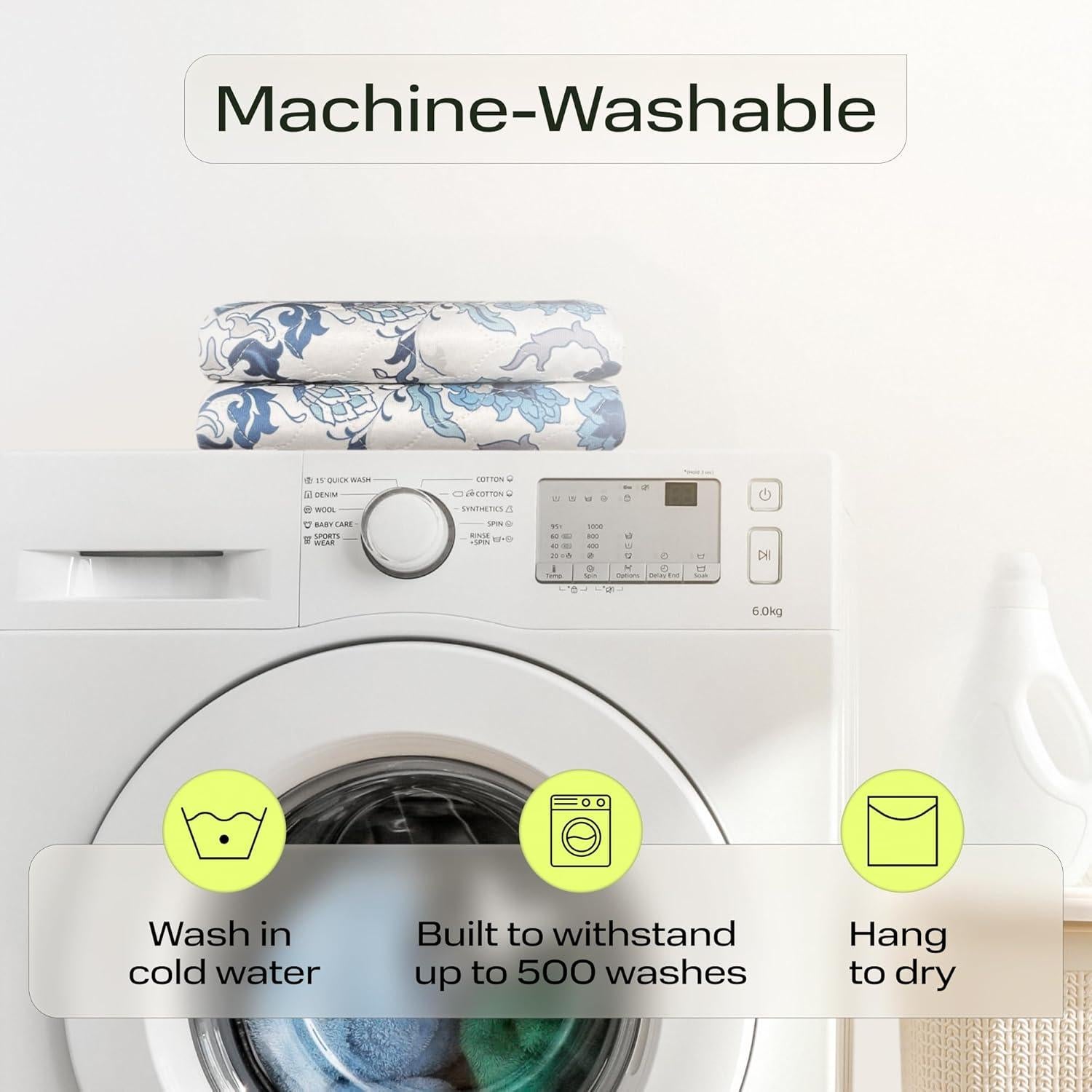 Almohadillas Lavables PetSpy para Perros 2 Paquete 91x104 cm