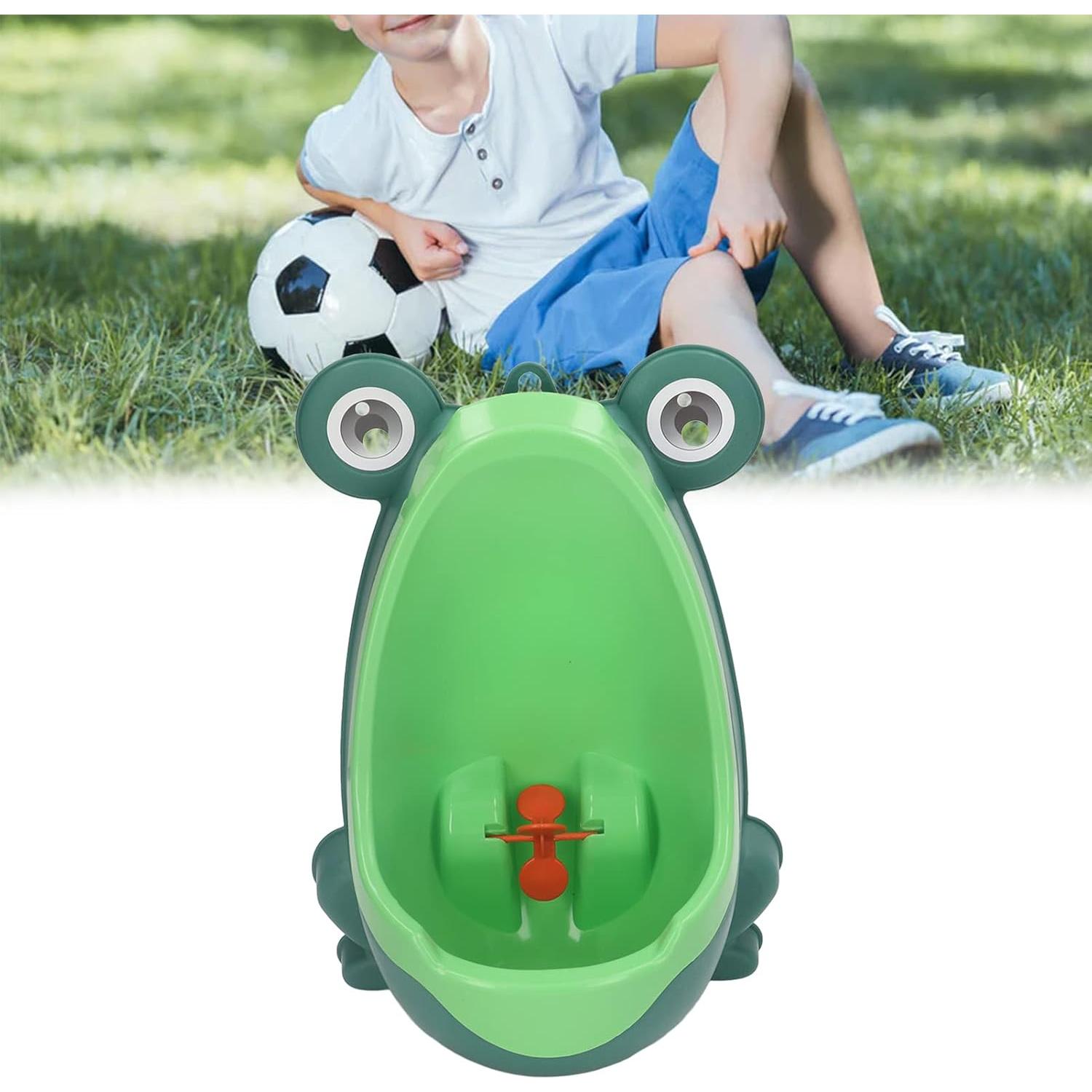Orinal de Entrenamiento para Niños Dpofirs Rana Verde