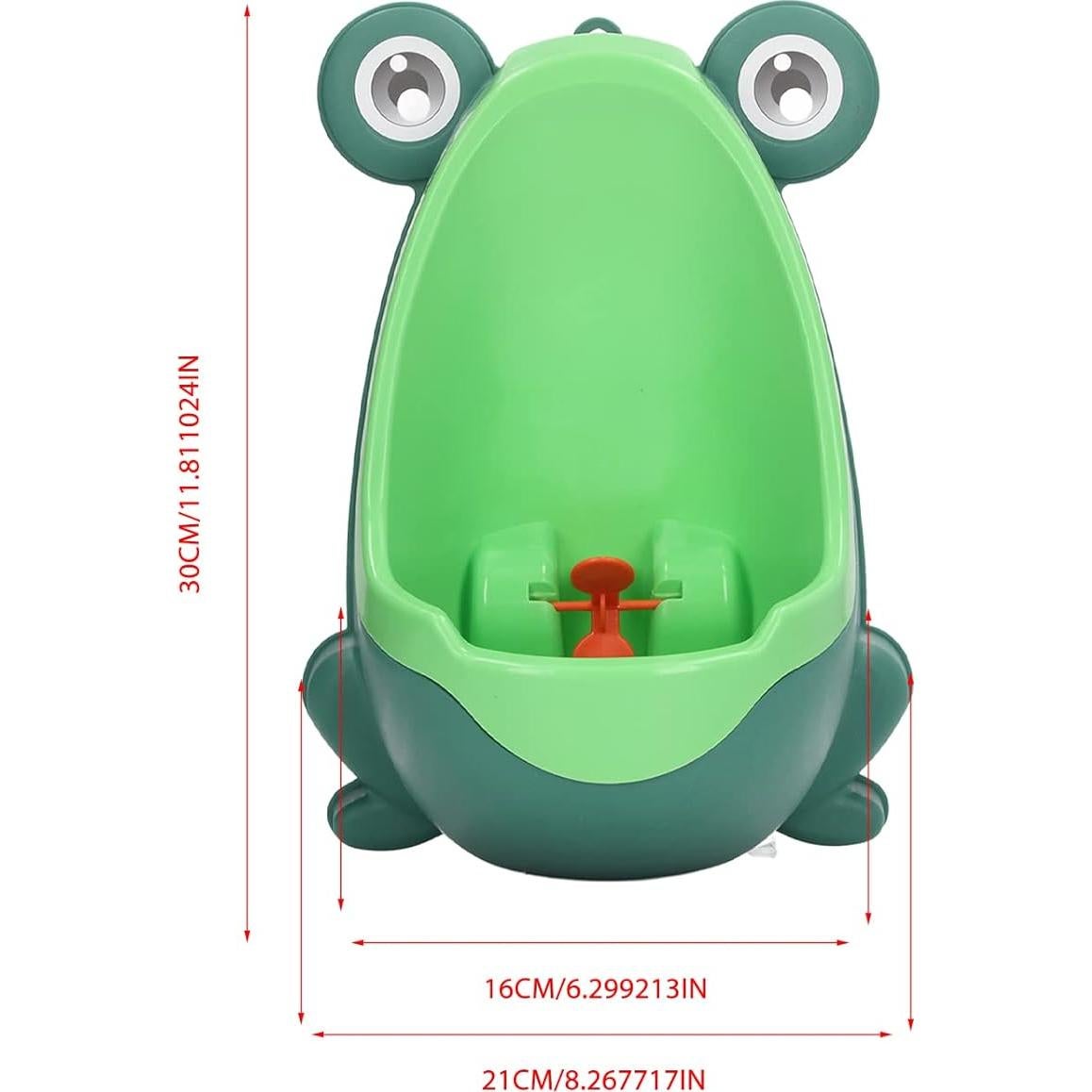 Orinal de Entrenamiento para Niños Dpofirs Rana Verde