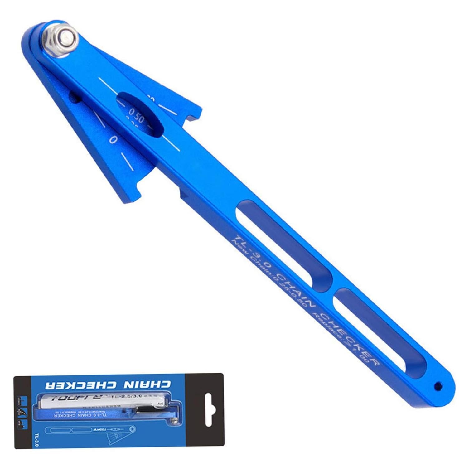 Medidor de desgaste de cadena para bicicletas QINGFAN